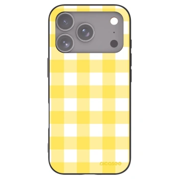 Picasee silikonový černý obal pro Apple iPhone 17 Pro - Gride lemon