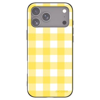 Picasee silikonový černý obal pro Apple iPhone 17 Pro Max - Gride lemon