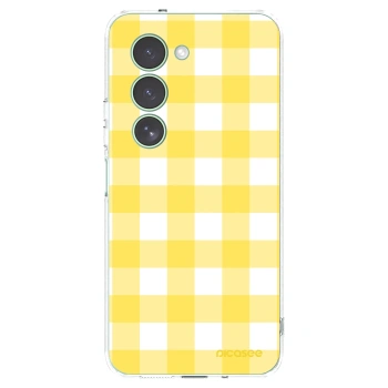 Picasee silikonový průhledný obal pro Xiaomi Redmi 15 5G - Gride lemon