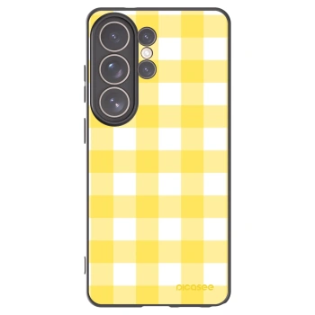Picasee silikonový černý obal pro Samsung Galaxy S26 Ultra - Gride lemon