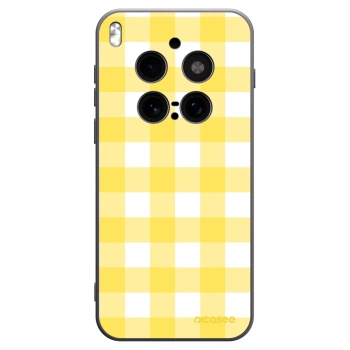 Picasee silikonový černý obal pro Vivo X300 Pro - Gride lemon