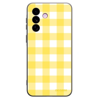 Picasee silikonový černý obal pro Samsung Galaxy A57 5G - Gride lemon