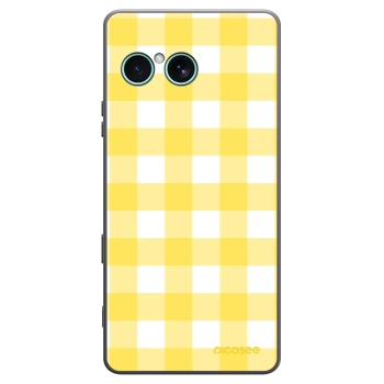 Picasee silikonový černý obal pro Sony Xperia 10 VII - Gride lemon
