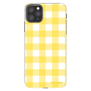 Picasee silikonový průhledný obal pro Apple iPhone 11 Pro Max - Gride lemon