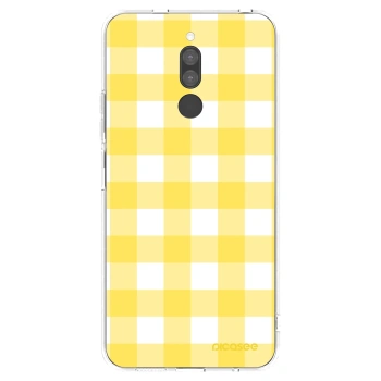 Picasee silikonový průhledný obal pro Xiaomi Redmi 8 - Gride lemon