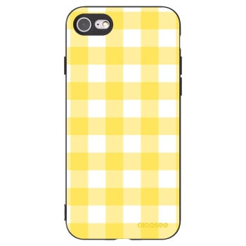 Picasee silikonový černý obal pro Apple iPhone SE 2020 - Gride lemon