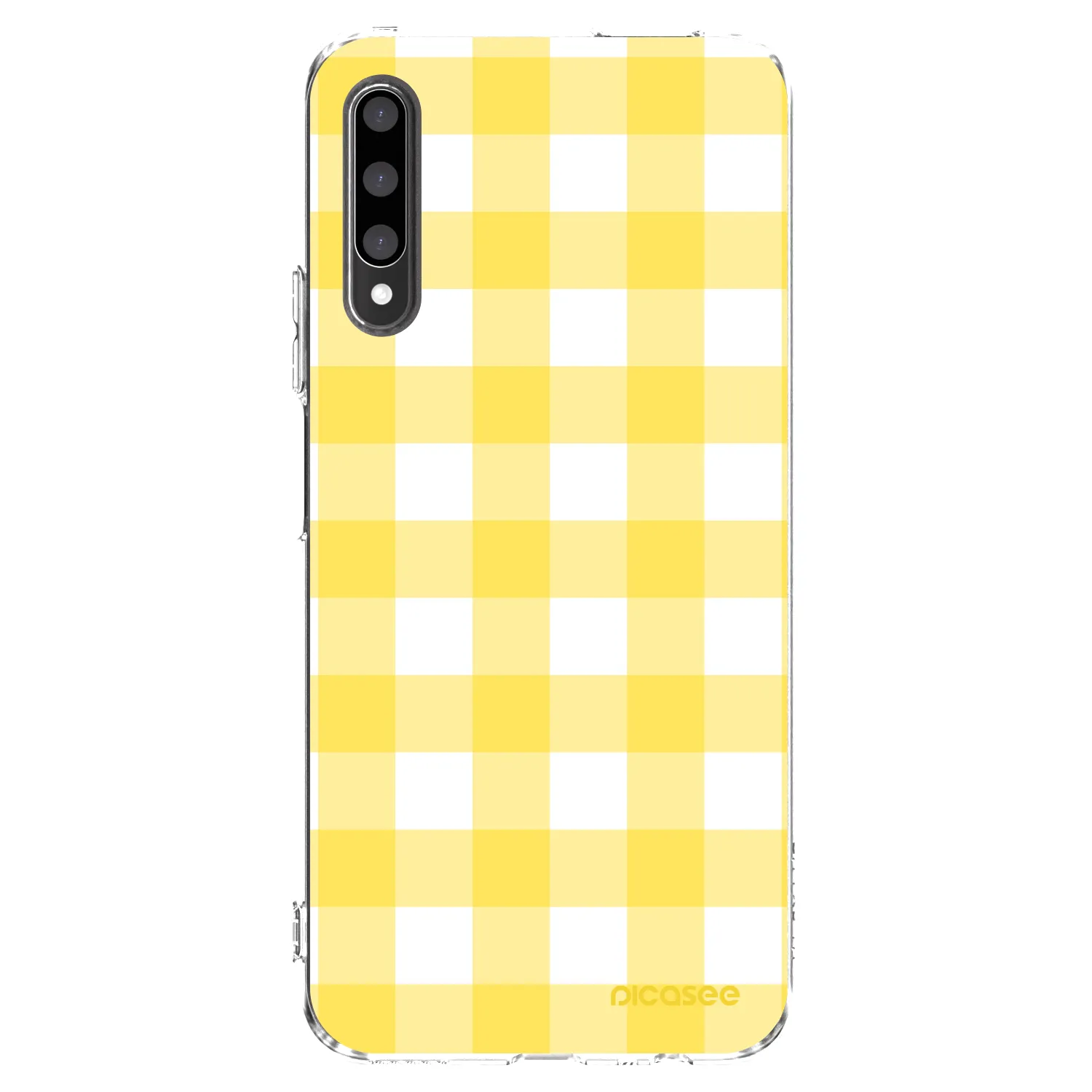 Picasee silikonový průhledný obal pro Honor 9X Pro - Gride lemon