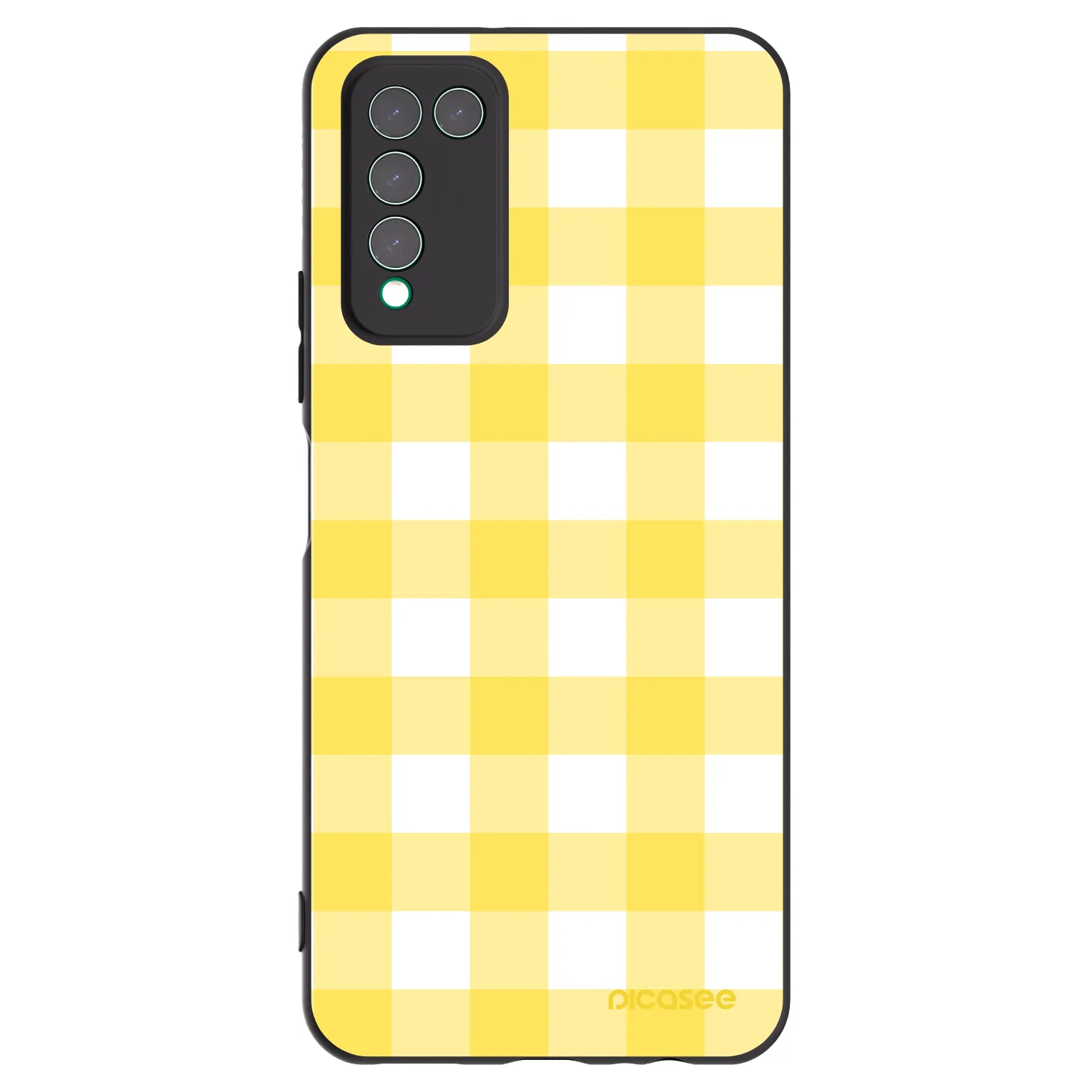 Picasee silikonový černý obal pro Honor 10X Lite - Gride lemon
