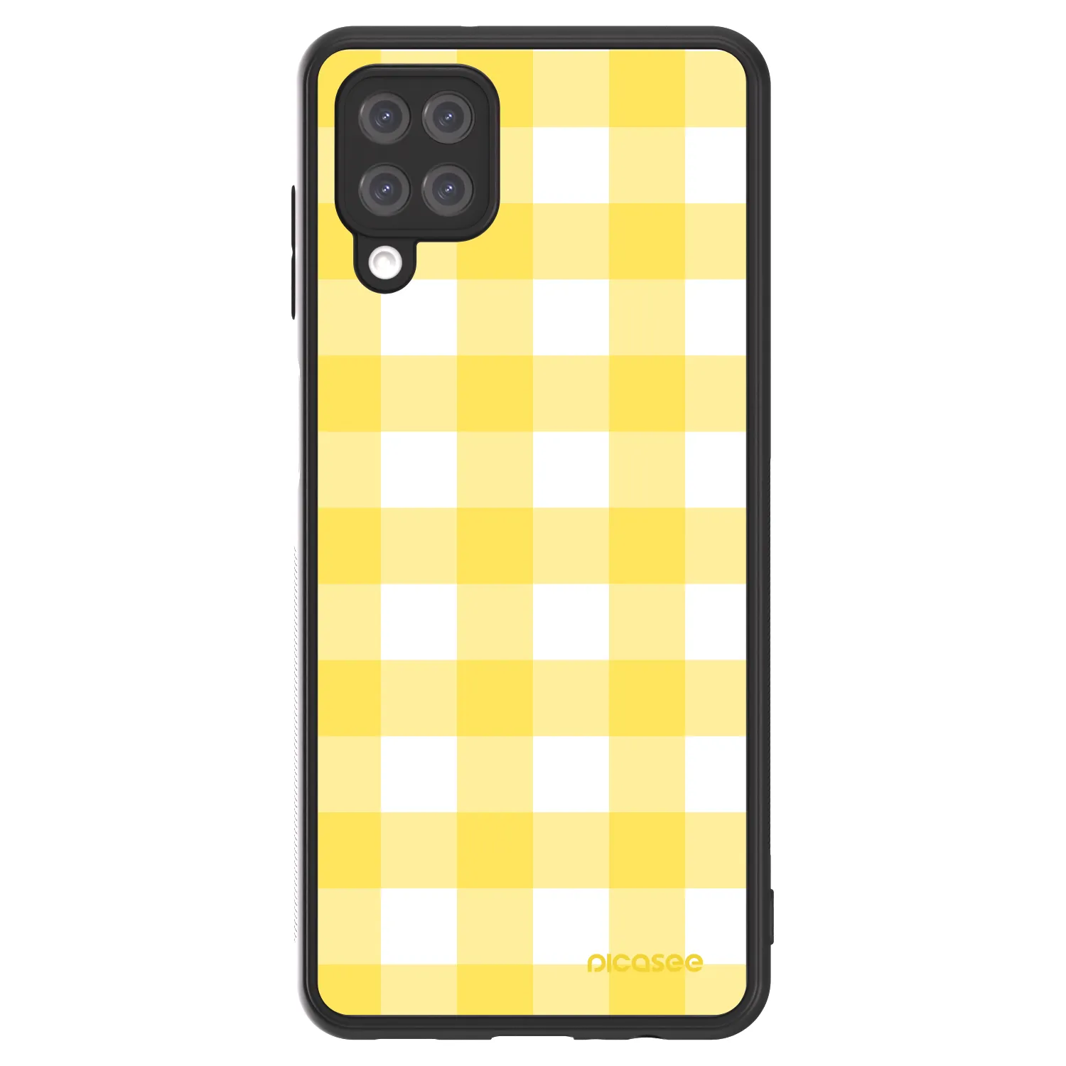 Picasee ULTIMATE CASE pro Samsung Galaxy A12 A125F - Gride lemon