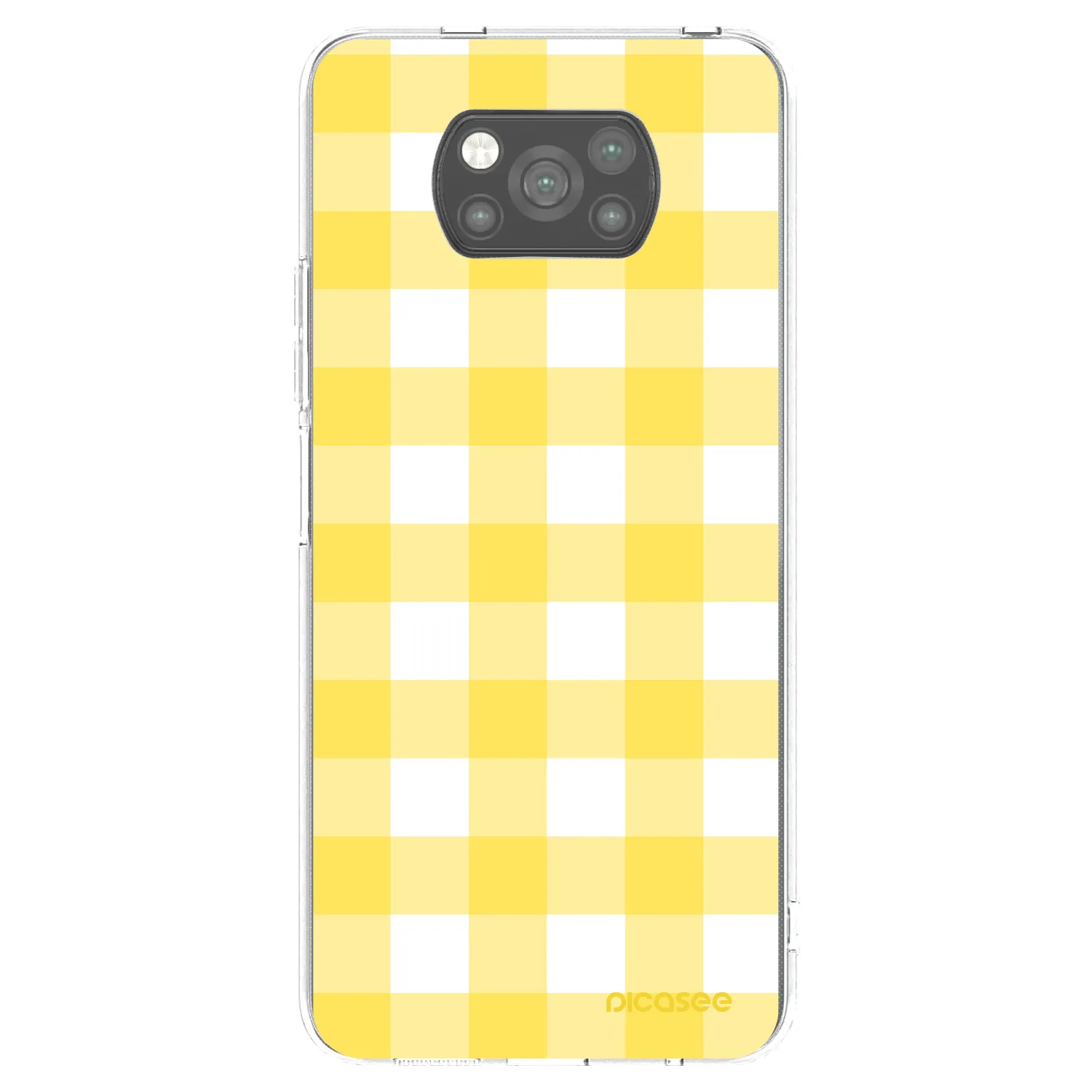 Picasee silikonový černý obal pro Xiaomi Poco X3 Pro - Gride lemon