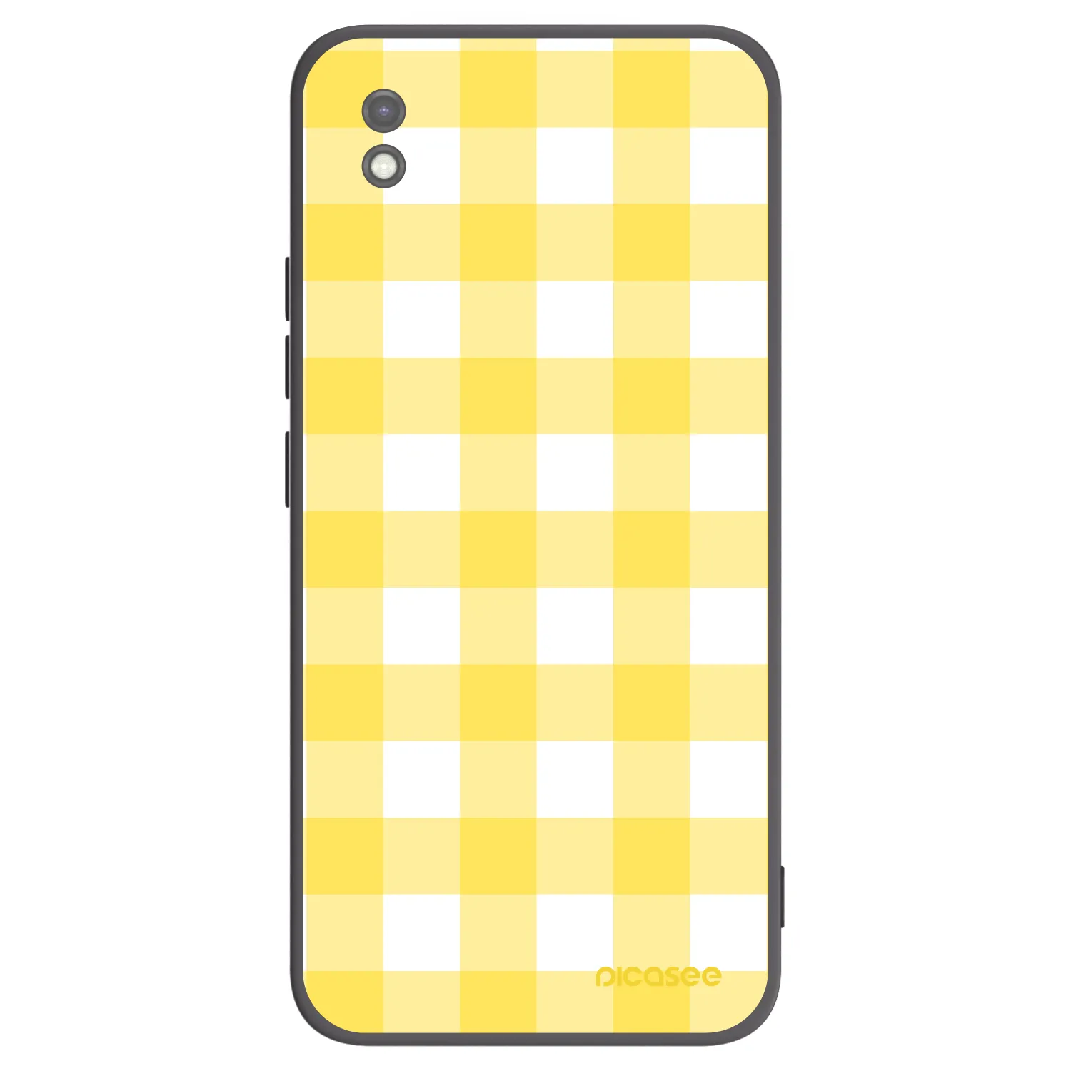 Picasee silikonový černý obal pro Xiaomi Redmi 9AT - Gride lemon