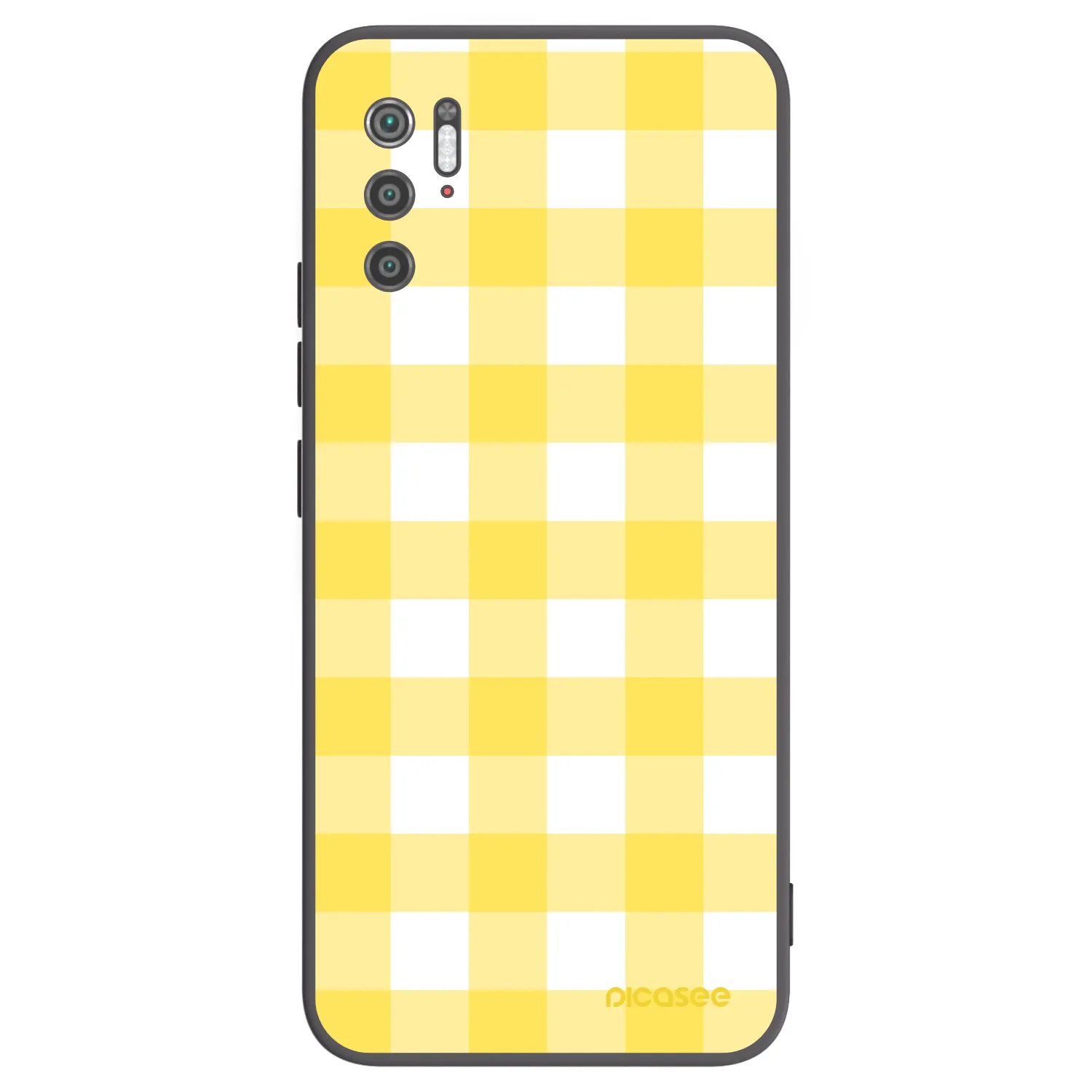 Picasee silikonový černý obal pro Xiaomi Poco M3 Pro 5G - Gride lemon