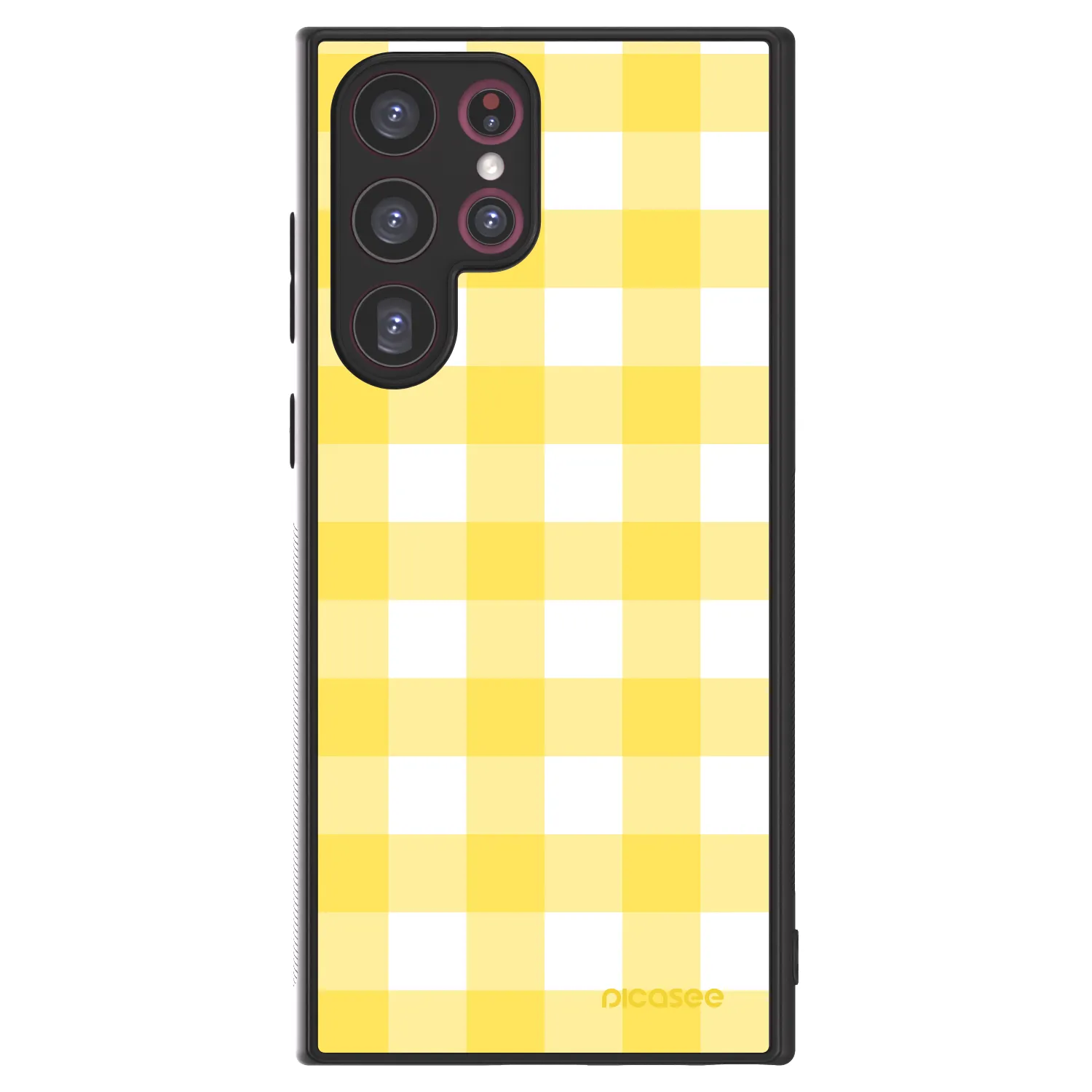 Picasee ULTIMATE CASE pro Samsung Galaxy S22 Ultra 5G - Gride lemon