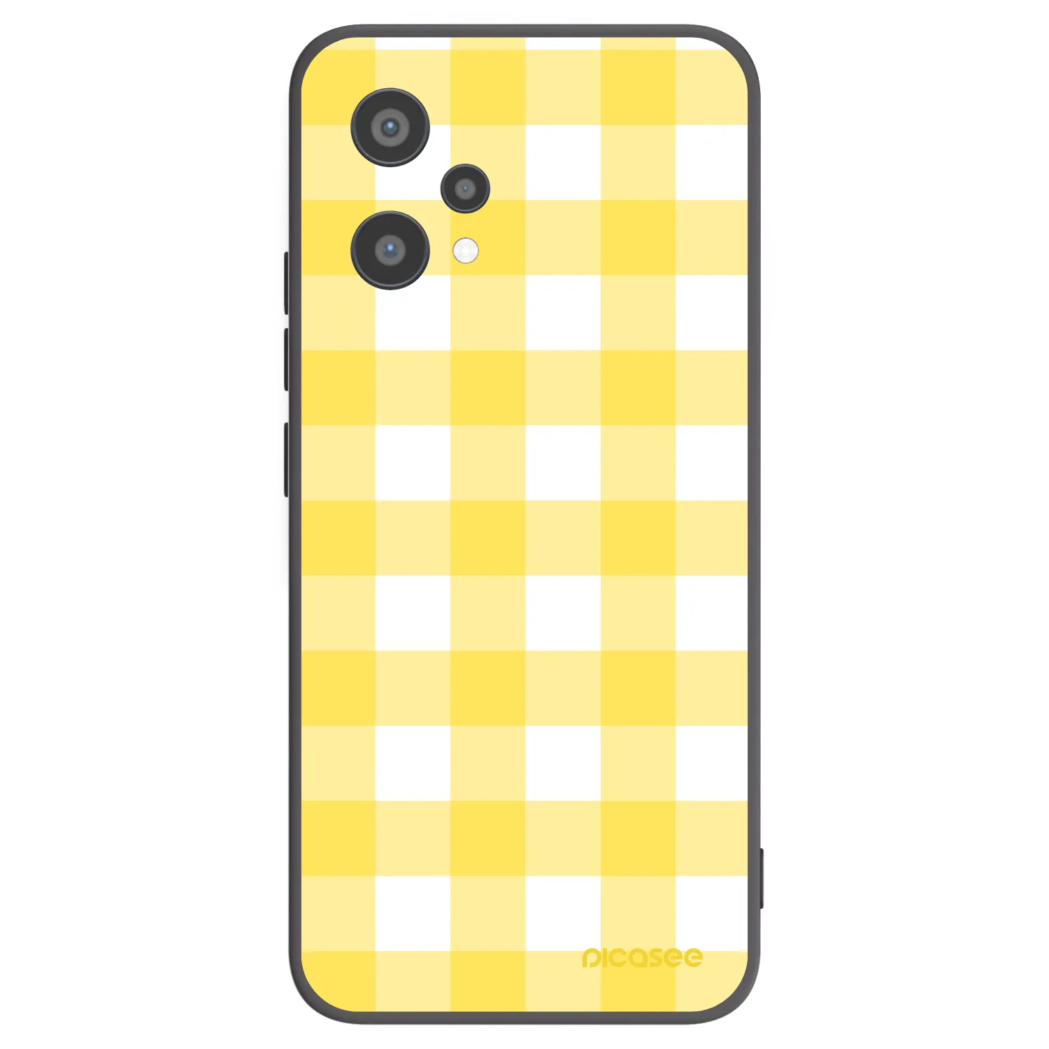 Picasee silikonový černý obal pro Realme 9 Pro 5G - Gride lemon