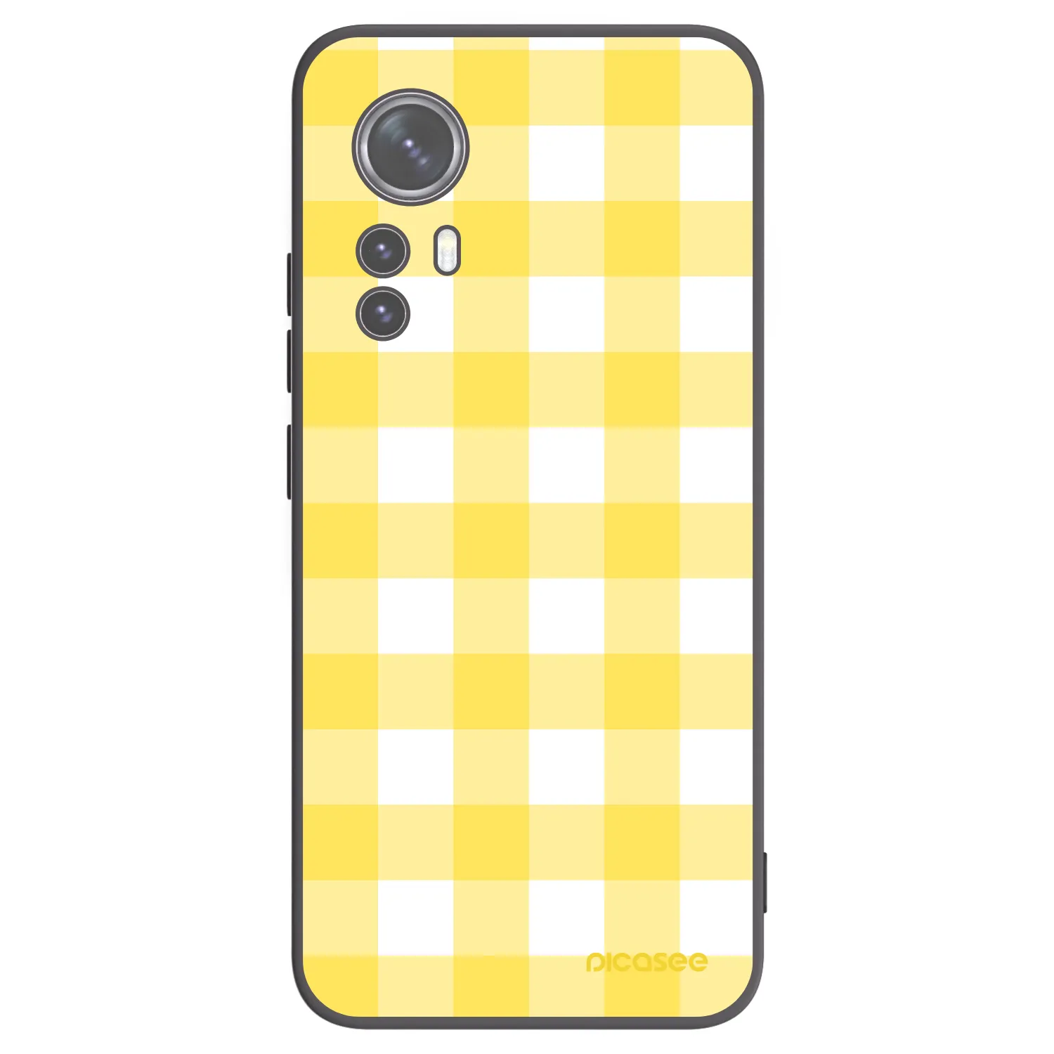 Picasee silikonový černý obal pro Xiaomi 12 - Gride lemon
