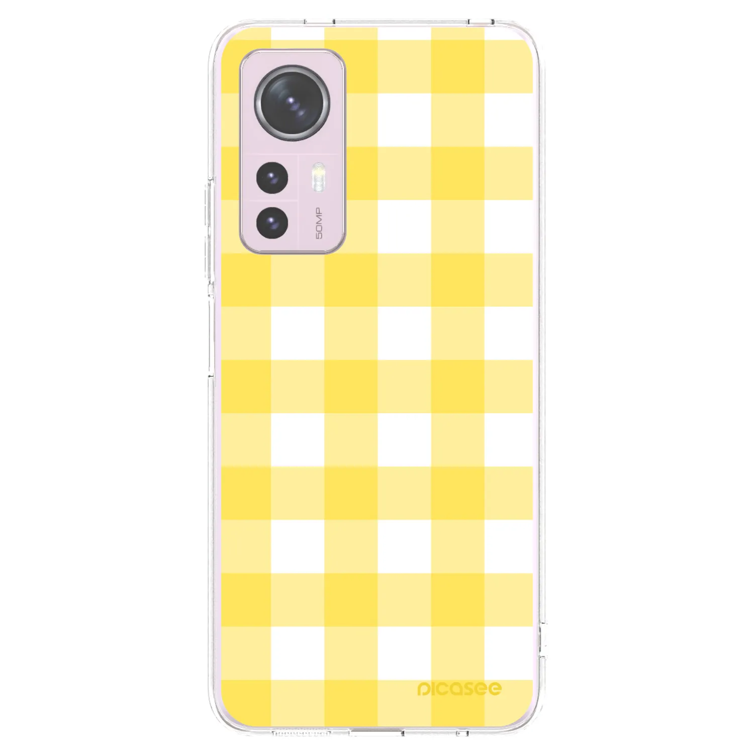 Picasee silikonový průhledný obal pro Xiaomi 12 - Gride lemon