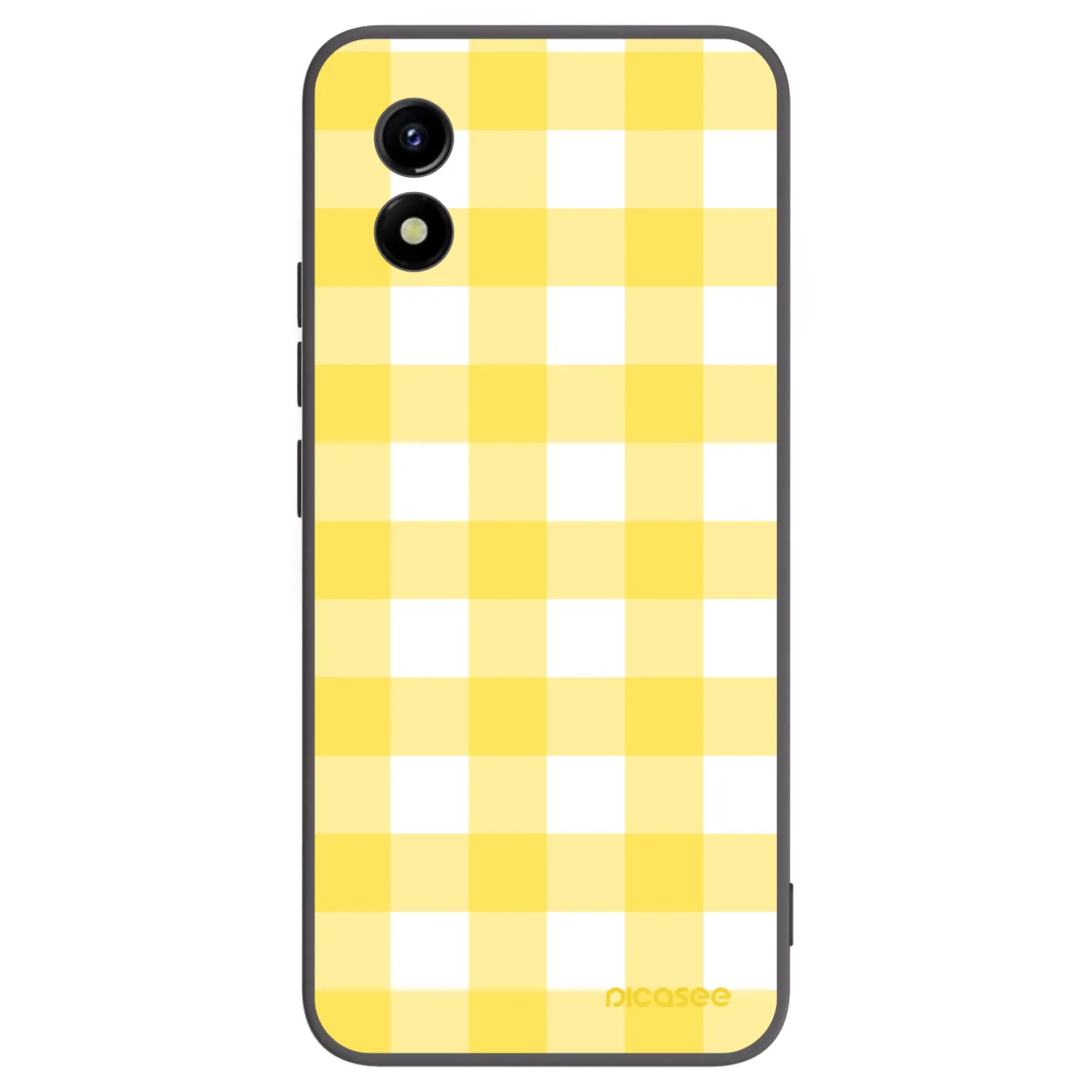 Picasee silikonový černý obal pro Vivo Y01 - Gride lemon