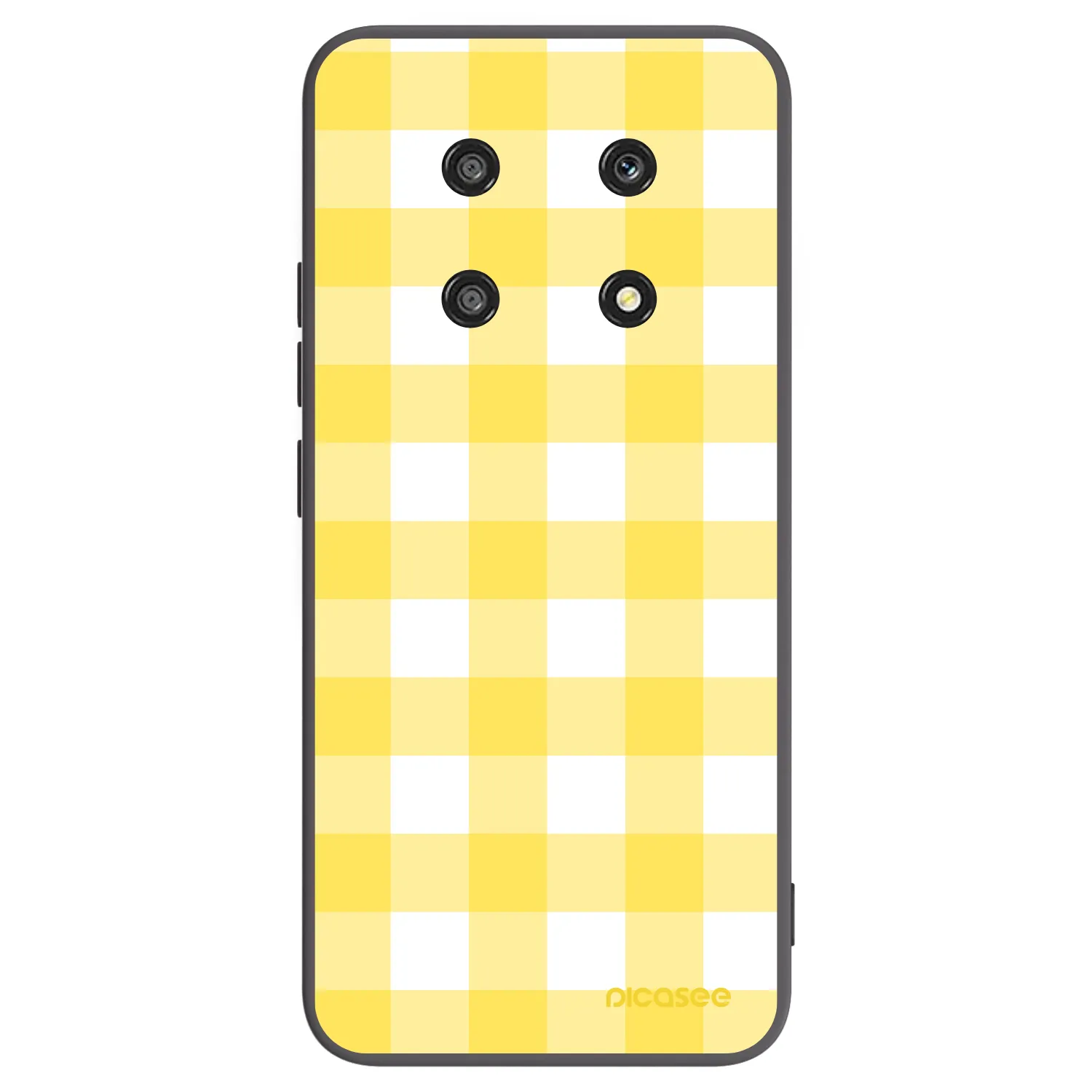 Picasee silikonový černý obal pro Honor Magic4 Lite 5G - Gride lemon
