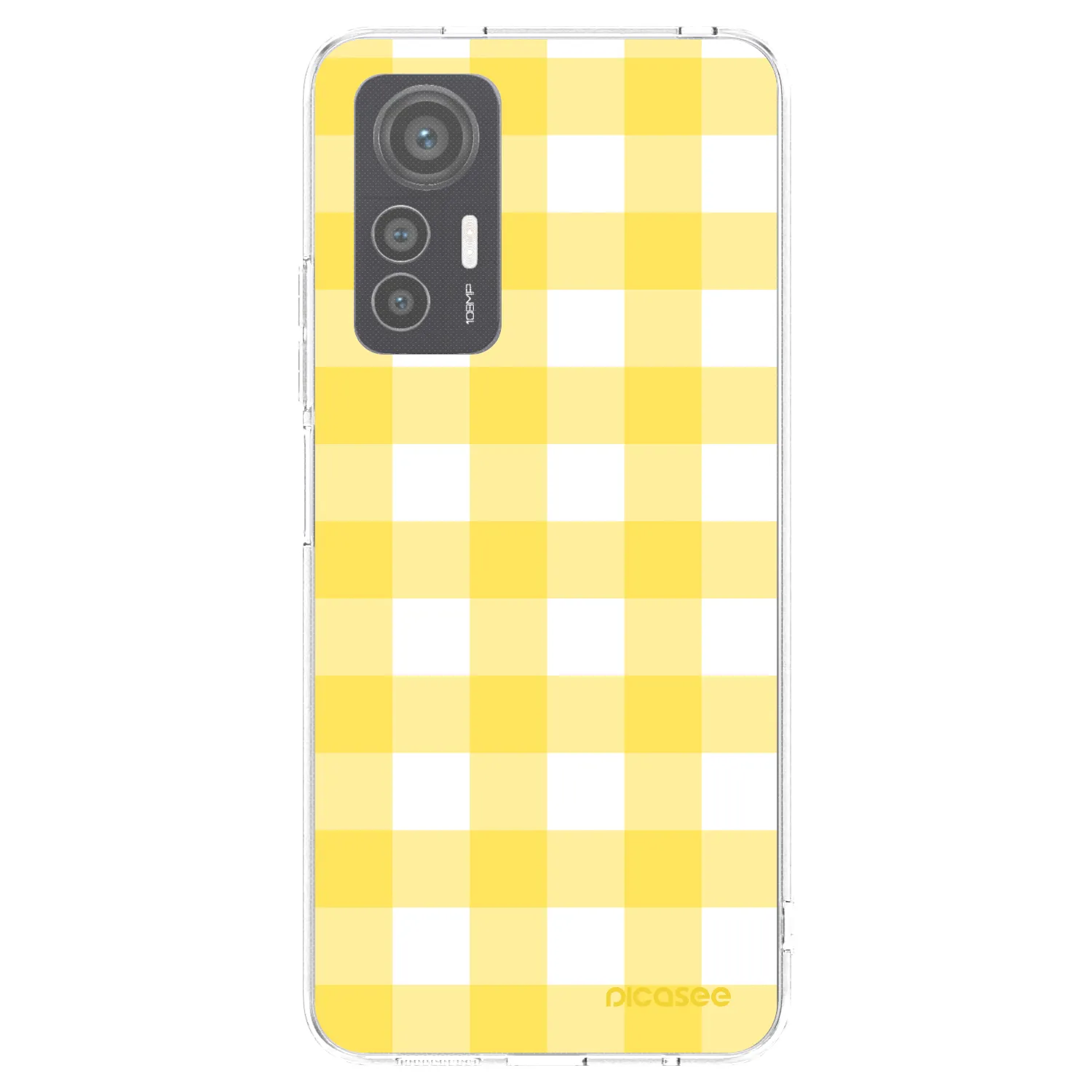 Picasee silikonový průhledný obal pro Xiaomi 12 Lite - Gride lemon