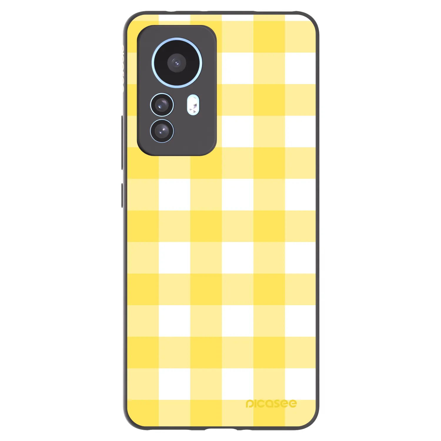 Picasee silikonový černý obal pro Xiaomi 12T Pro - Gride lemon