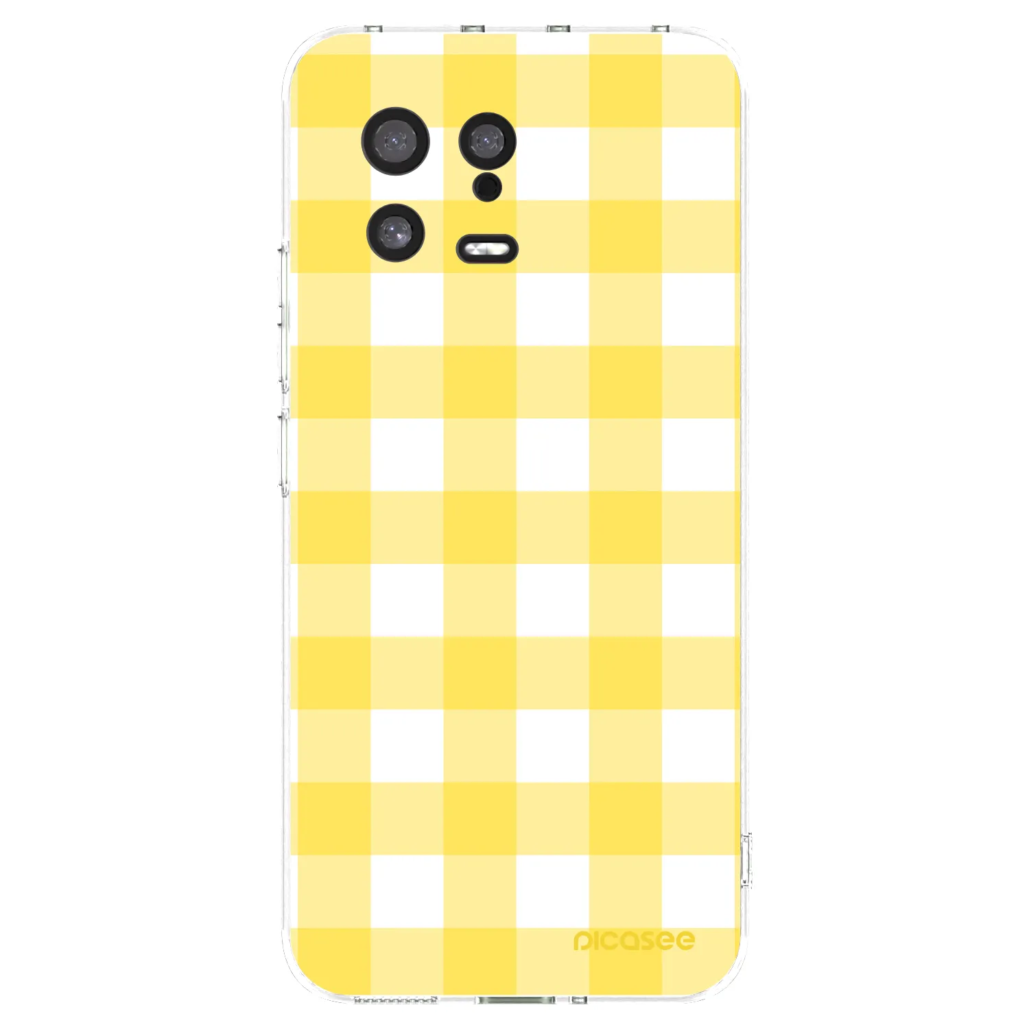 Picasee silikonový průhledný obal pro Xiaomi 13 - Gride lemon