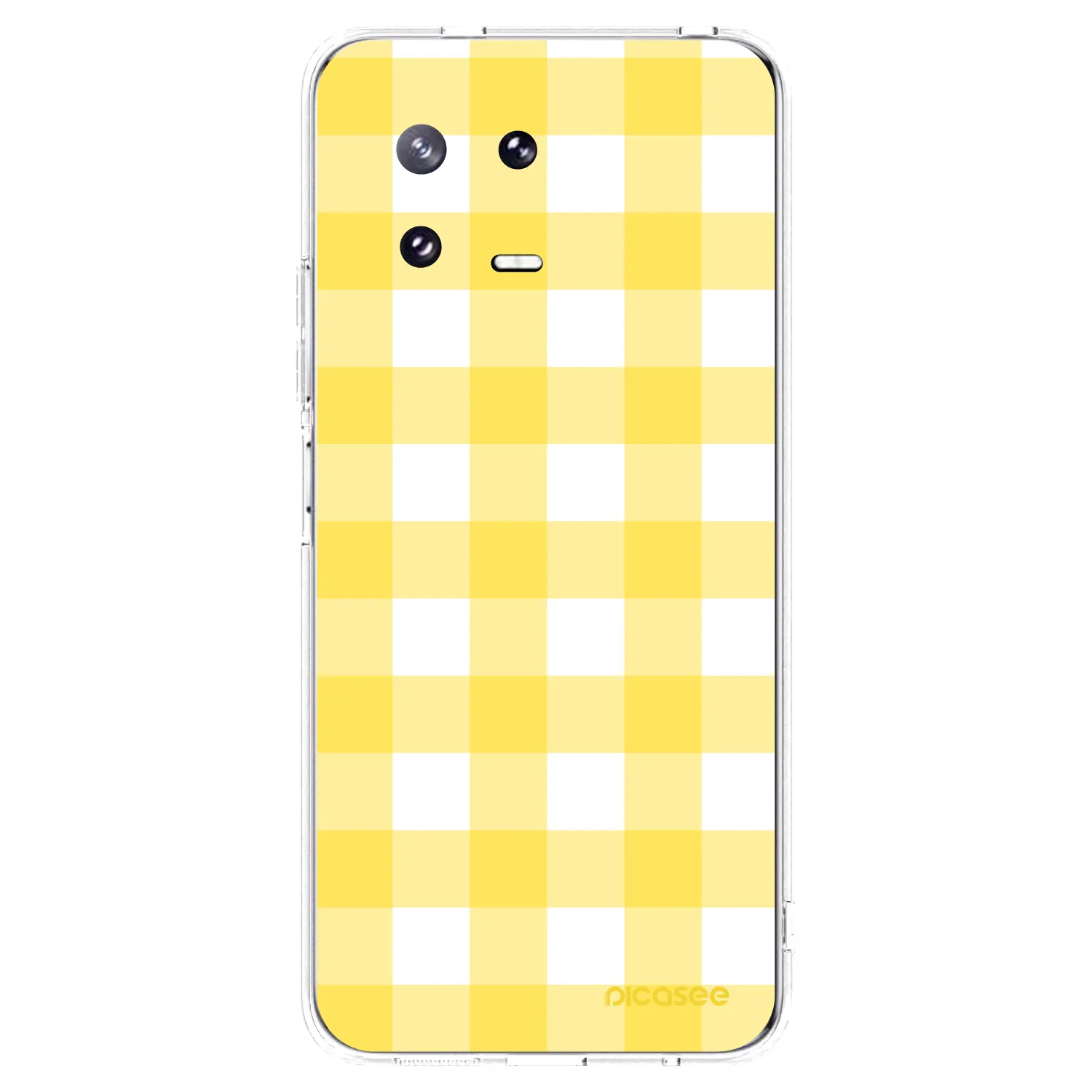 Picasee silikonový průhledný obal pro Xiaomi 13 Pro - Gride lemon
