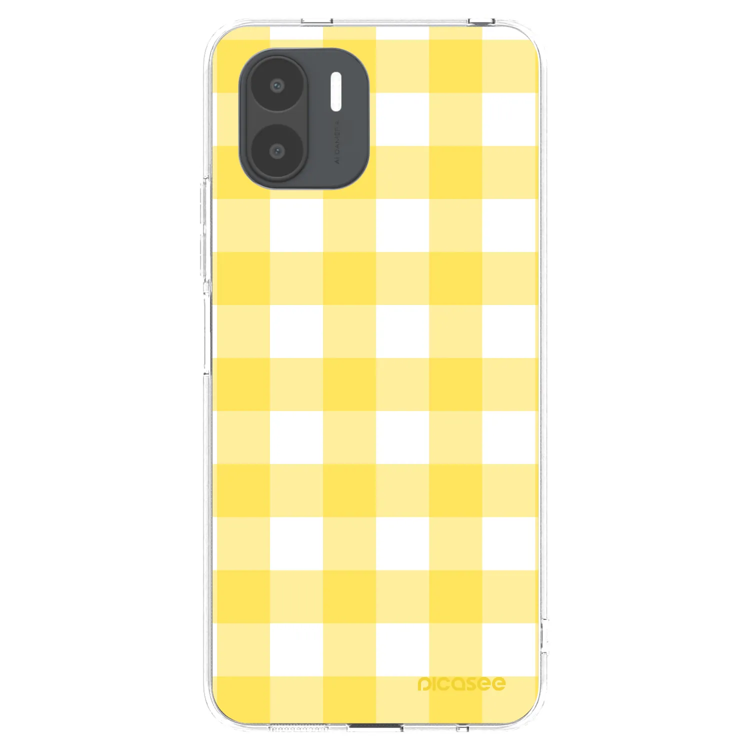 Picasee silikonový průhledný obal pro Xiaomi Redmi A2 - Gride lemon