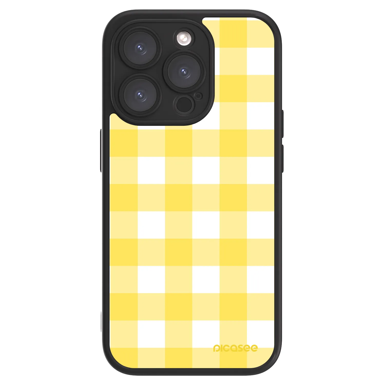 Picasee ULTIMATE CASE MagSafe pro Apple iPhone 15 Pro - Gride lemon