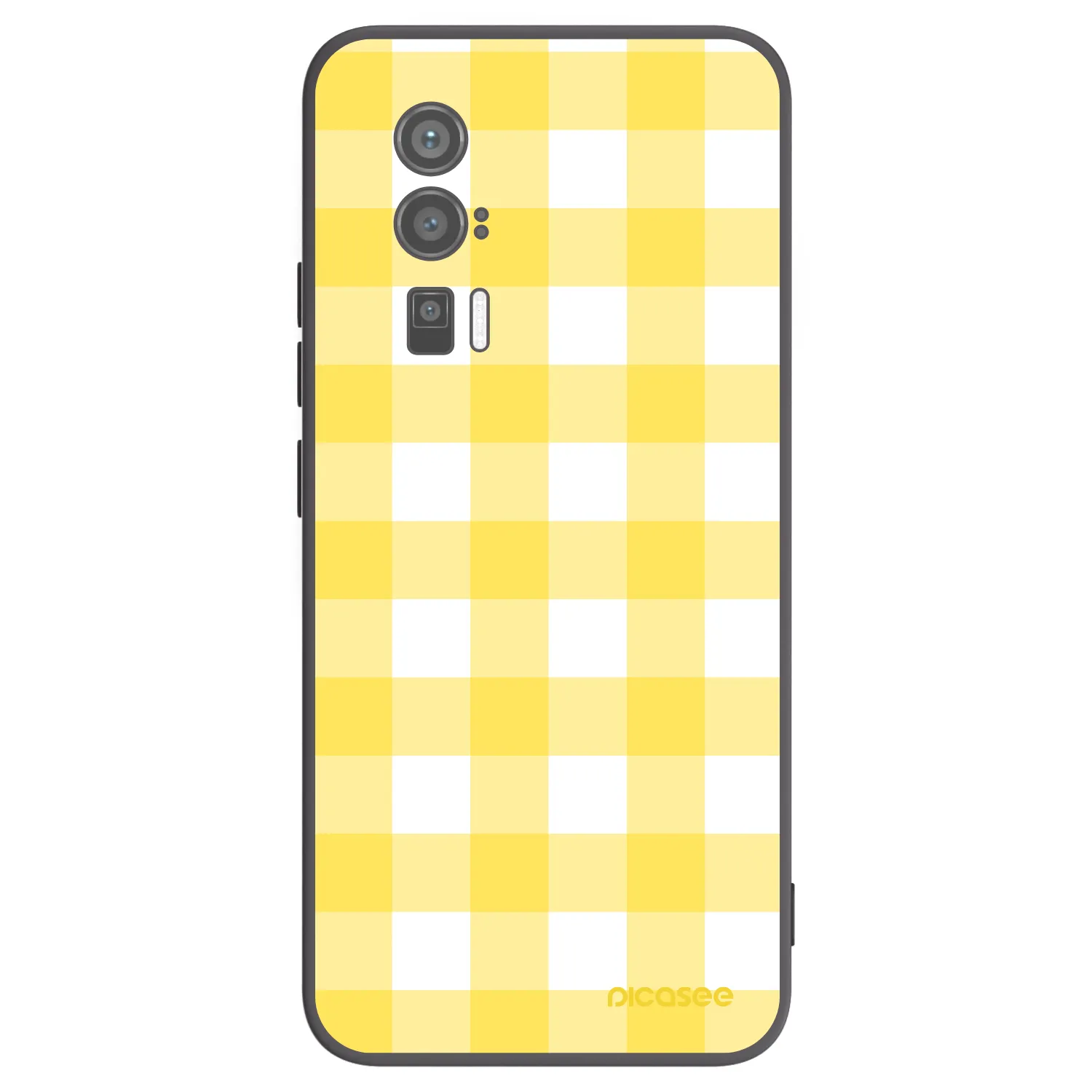 Picasee silikonový černý obal pro Xiaomi Poco F5 Pro 5G - Gride lemon