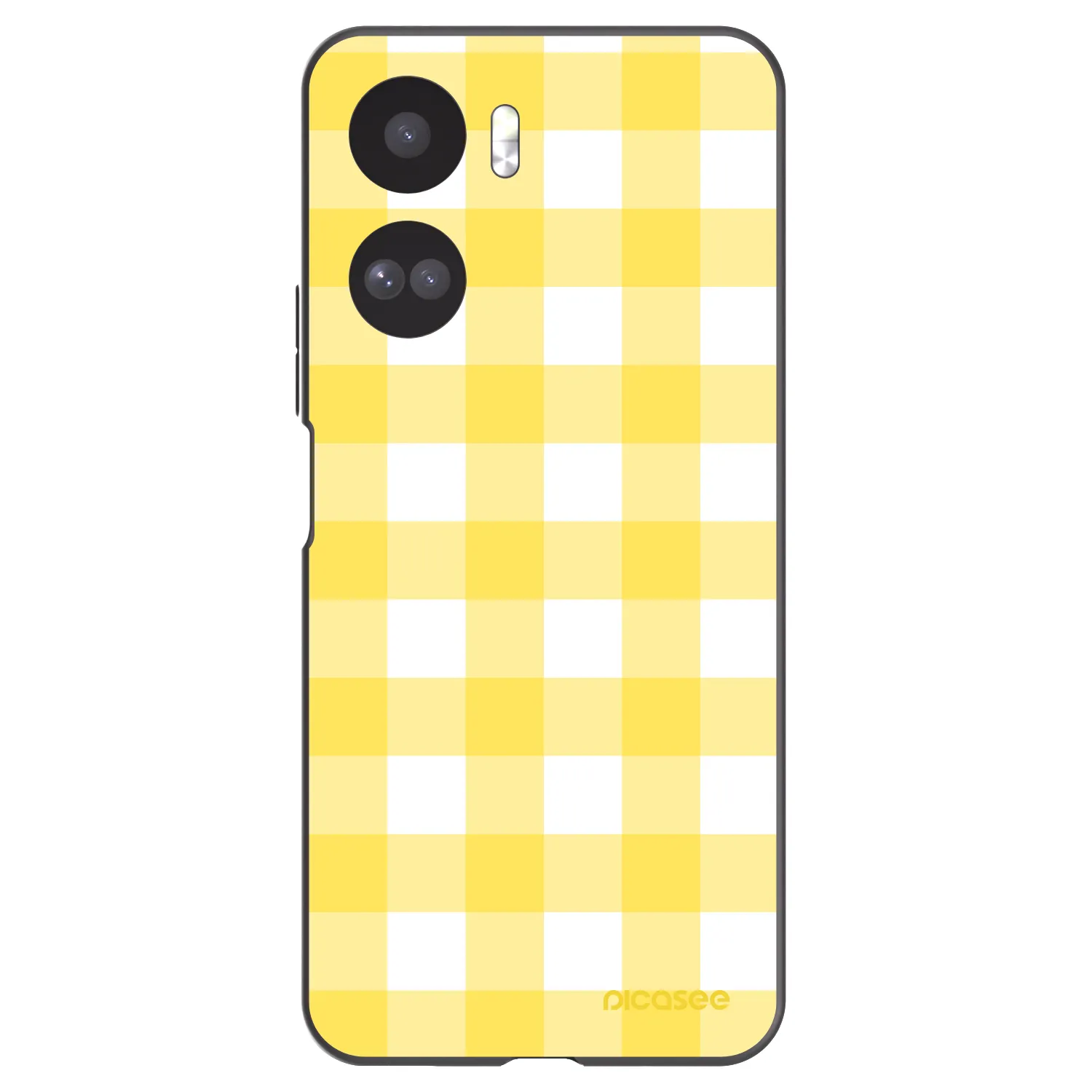 Picasee silikonový černý obal pro Honor 90 Lite 5G - Gride lemon