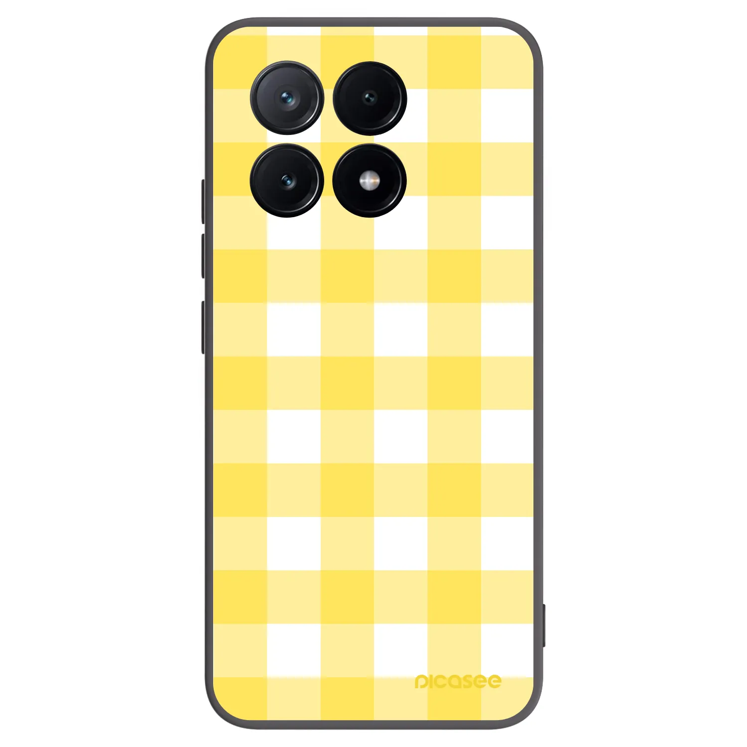 Picasee silikonový černý obal pro Xiaomi Poco X6 Pro - Gride lemon
