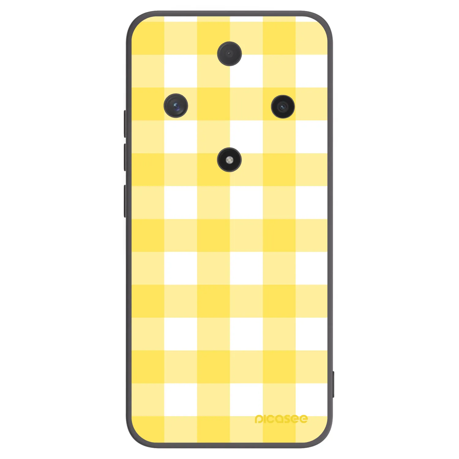 Picasee silikonový černý obal pro Honor Magic6 Lite 5G - Gride lemon