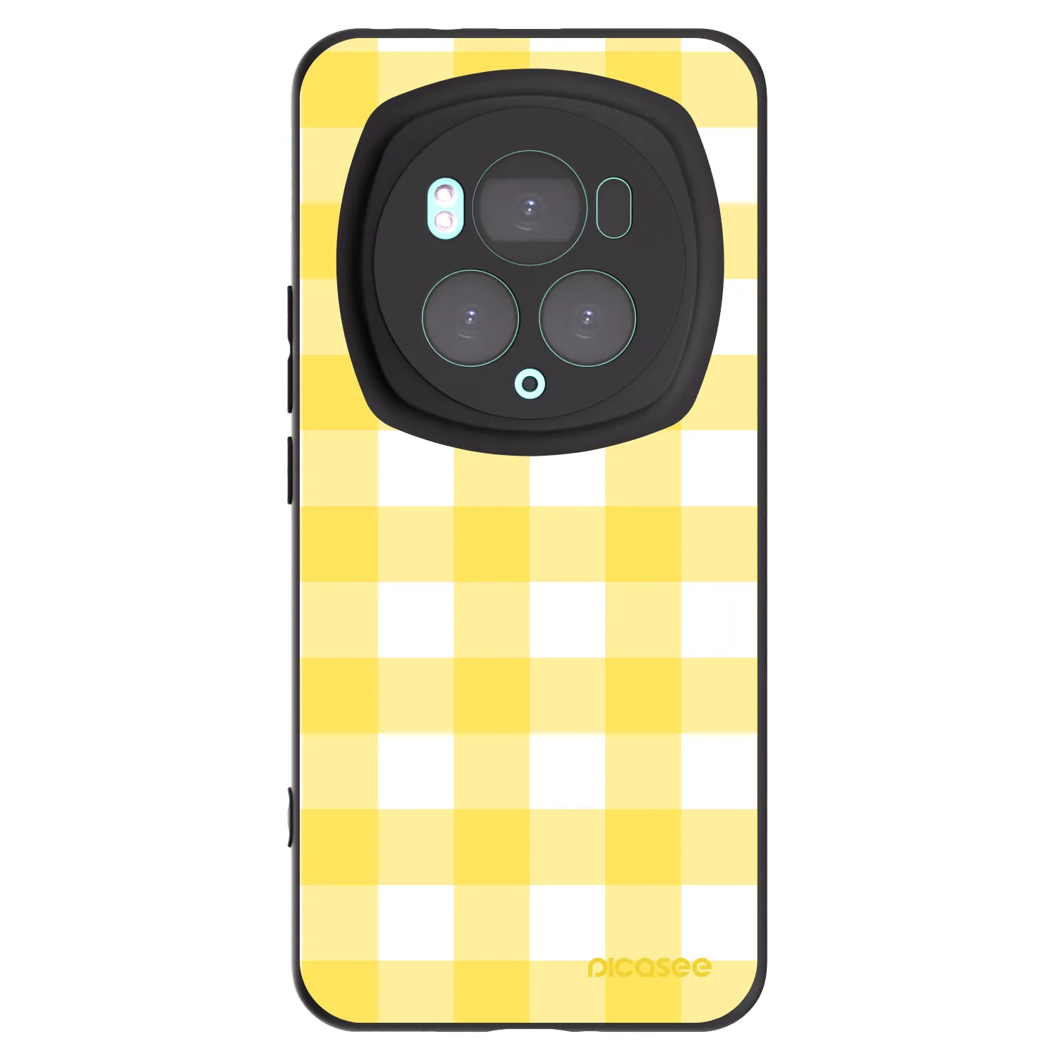 Picasee silikonový černý obal pro Honor Magic6 Pro - Gride lemon