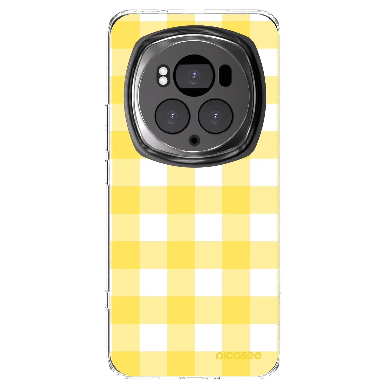 Picasee silikonový průhledný obal pro Honor Magic6 Pro - Gride lemon