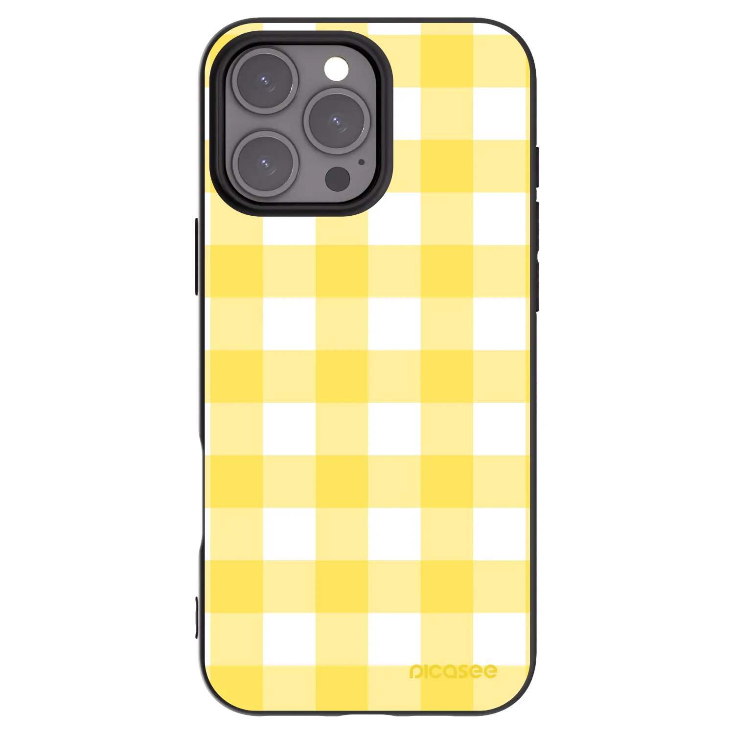 Picasee silikonový černý obal pro Apple iPhone 16 Pro Max - Gride lemon