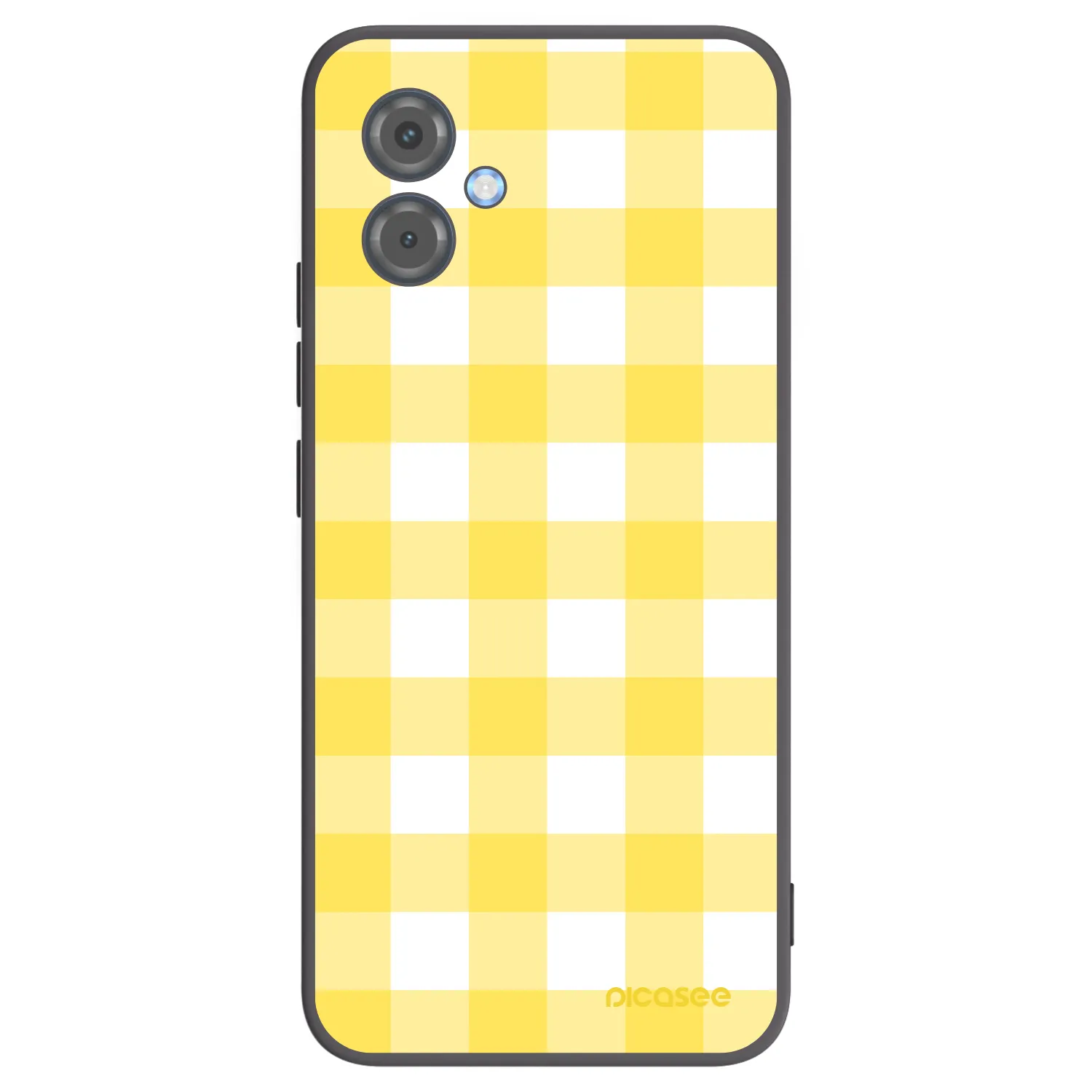 Picasee silikonový černý obal pro Motorola Moto G14 - Gride lemon