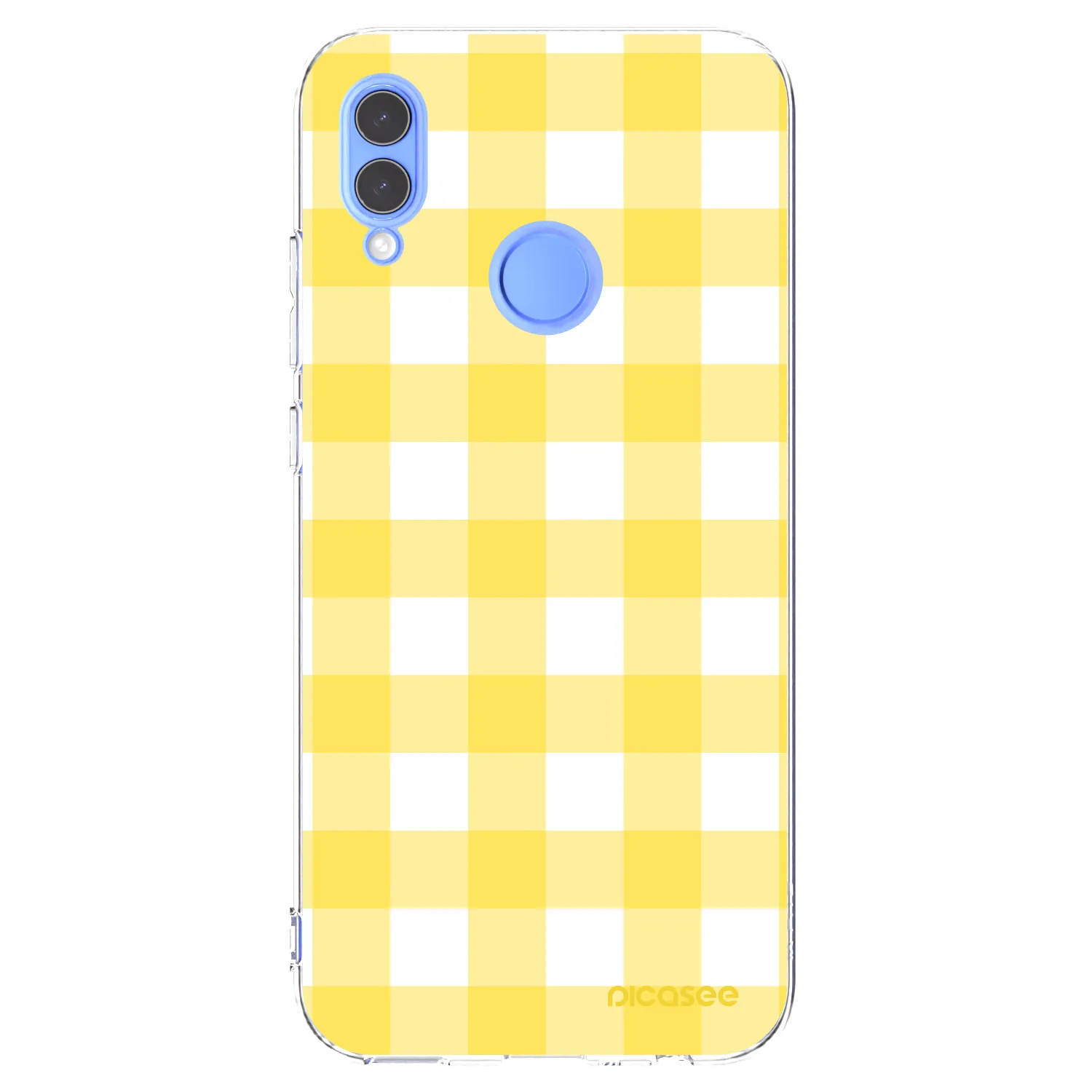 Picasee silikonový průhledný obal pro Honor 10 Lite - Gride lemon