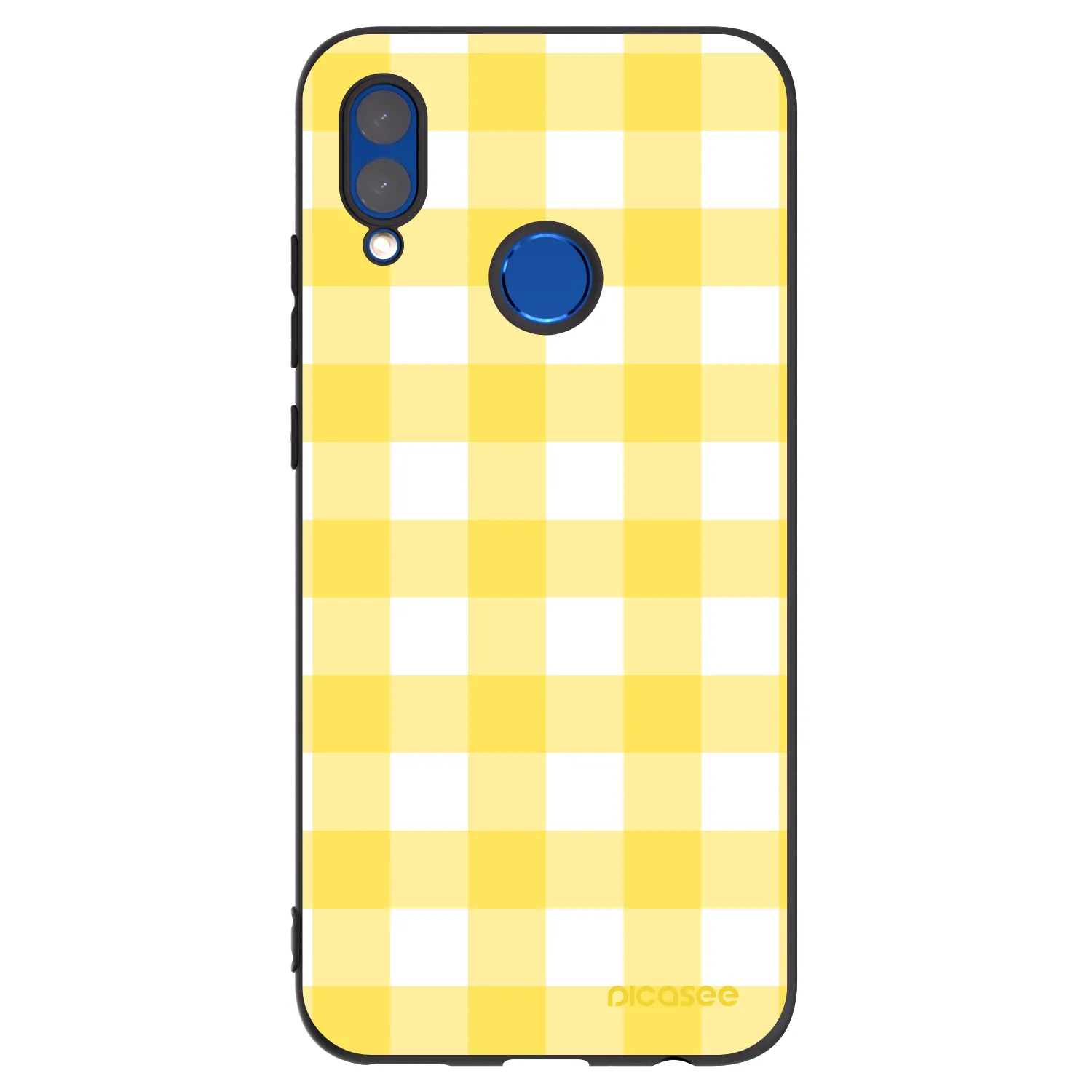Picasee silikonový černý obal pro Honor 10 Lite - Gride lemon