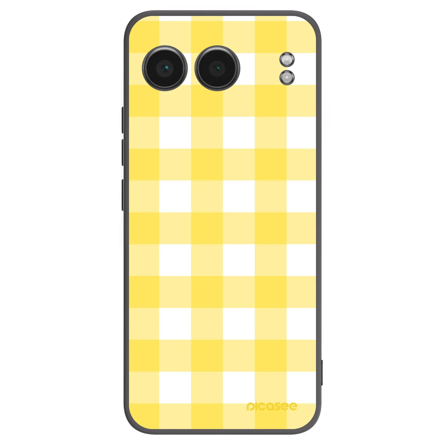 Picasee silikonový černý obal pro OnePlus Nord 4 - Gride lemon