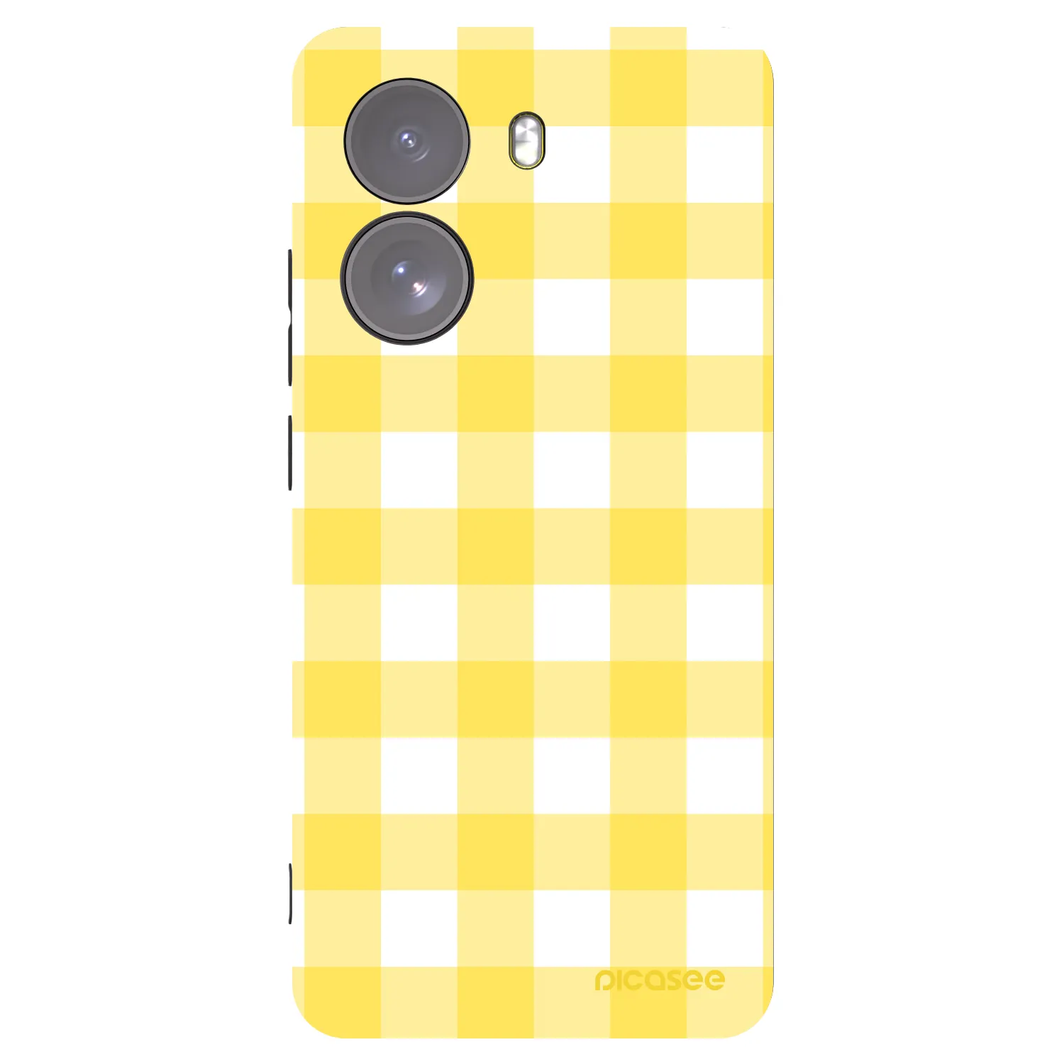 Picasee silikonový černý obal pro Xiaomi Poco X7 - Gride lemon