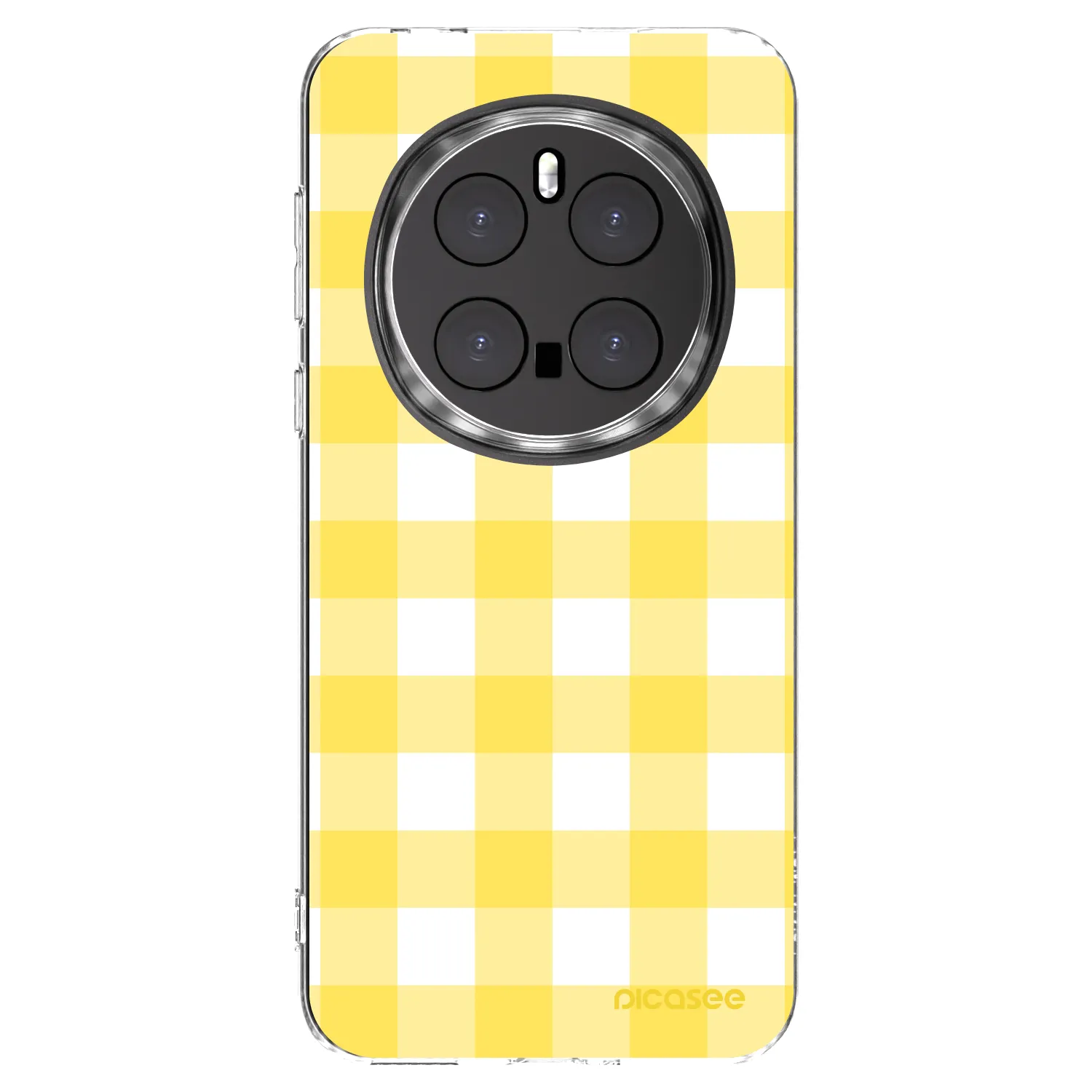Picasee silikonový průhledný obal pro Honor Magic7 Pro 5G - Gride lemon