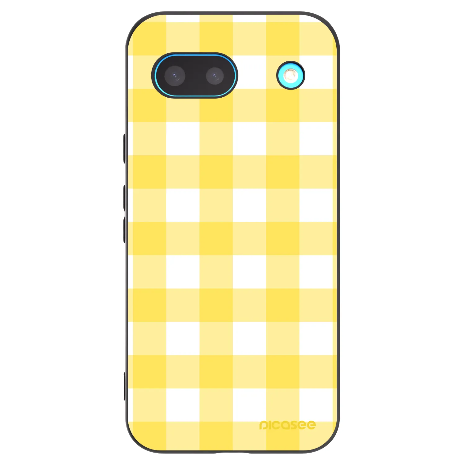 Picasee silikonový černý obal pro Google Pixel 8a - Gride lemon