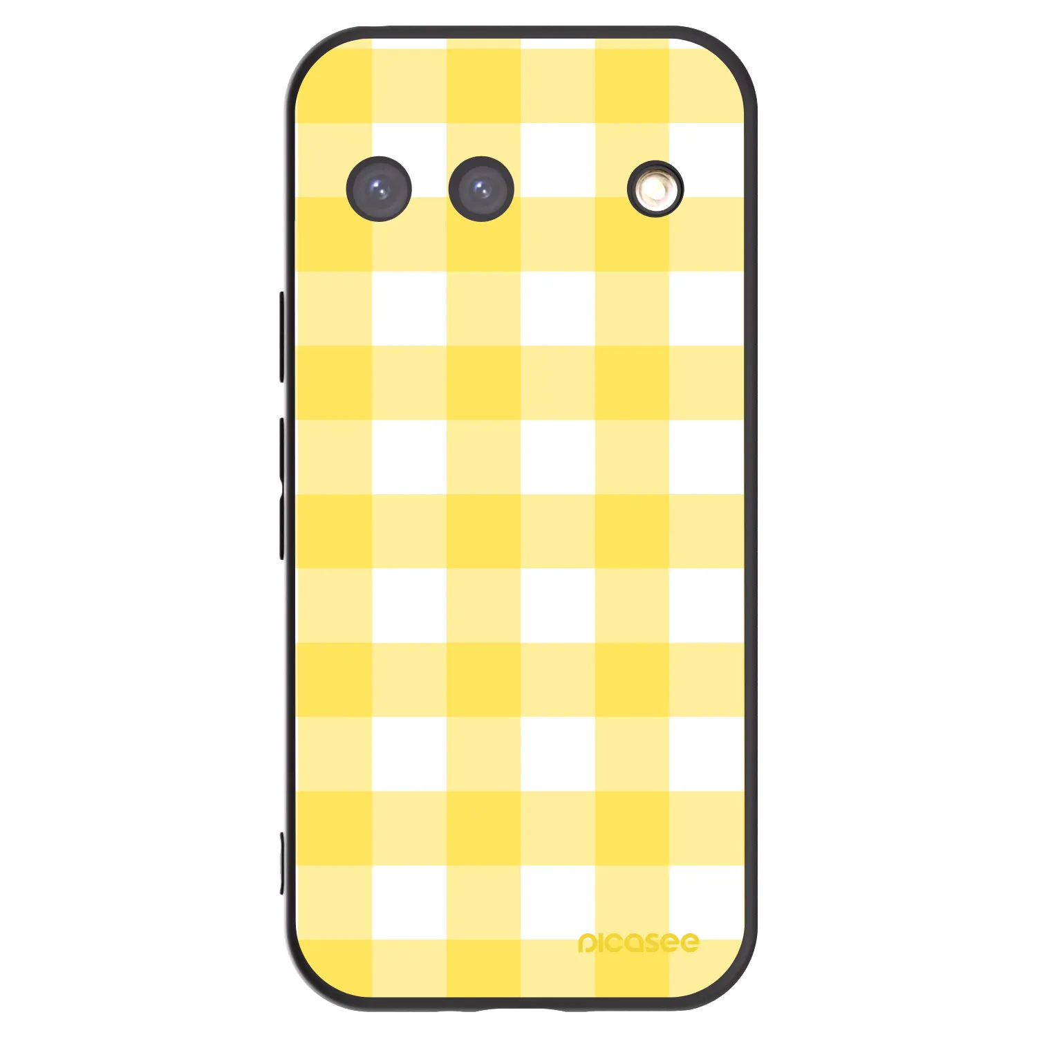 Picasee silikonový černý obal pro Google Pixel 9 - Gride lemon
