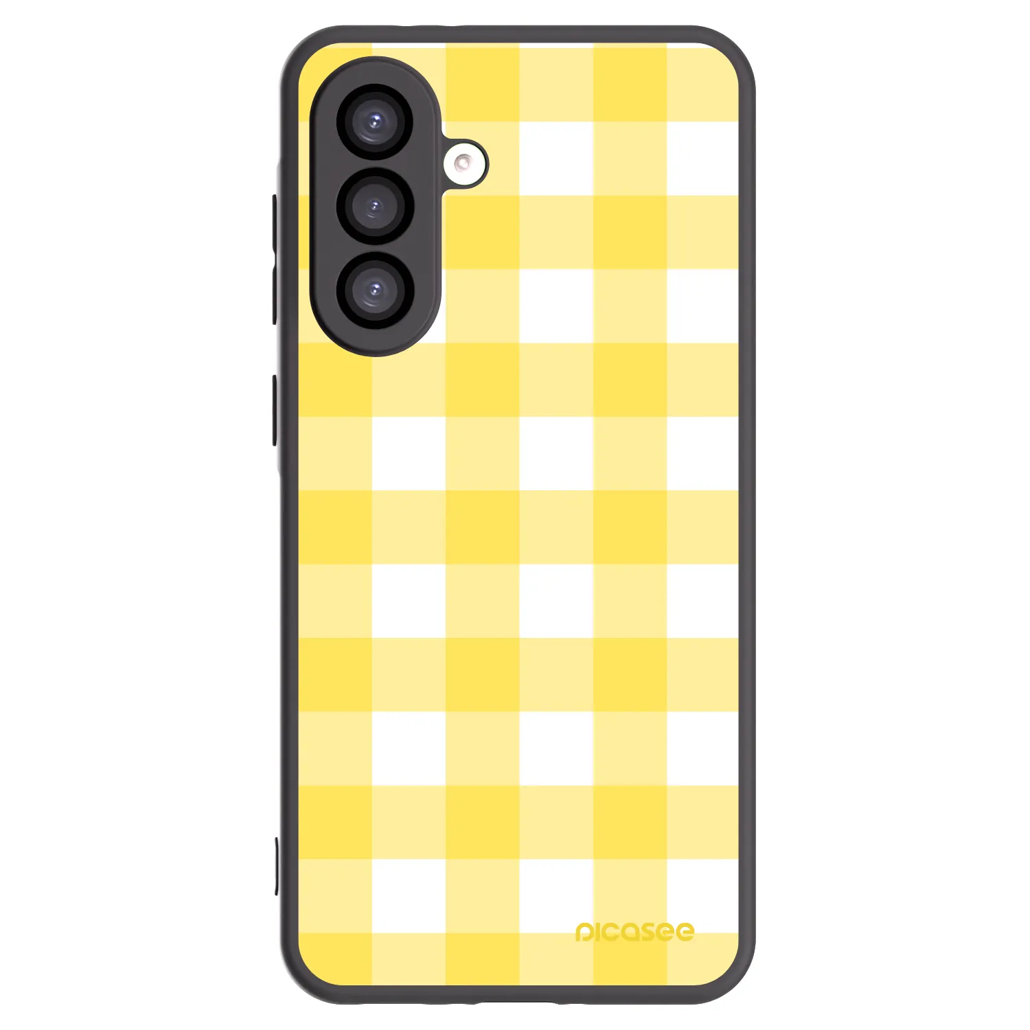 Picasee silikonový černý obal pro Samsung Galaxy A26 5G A266B - Gride lemon