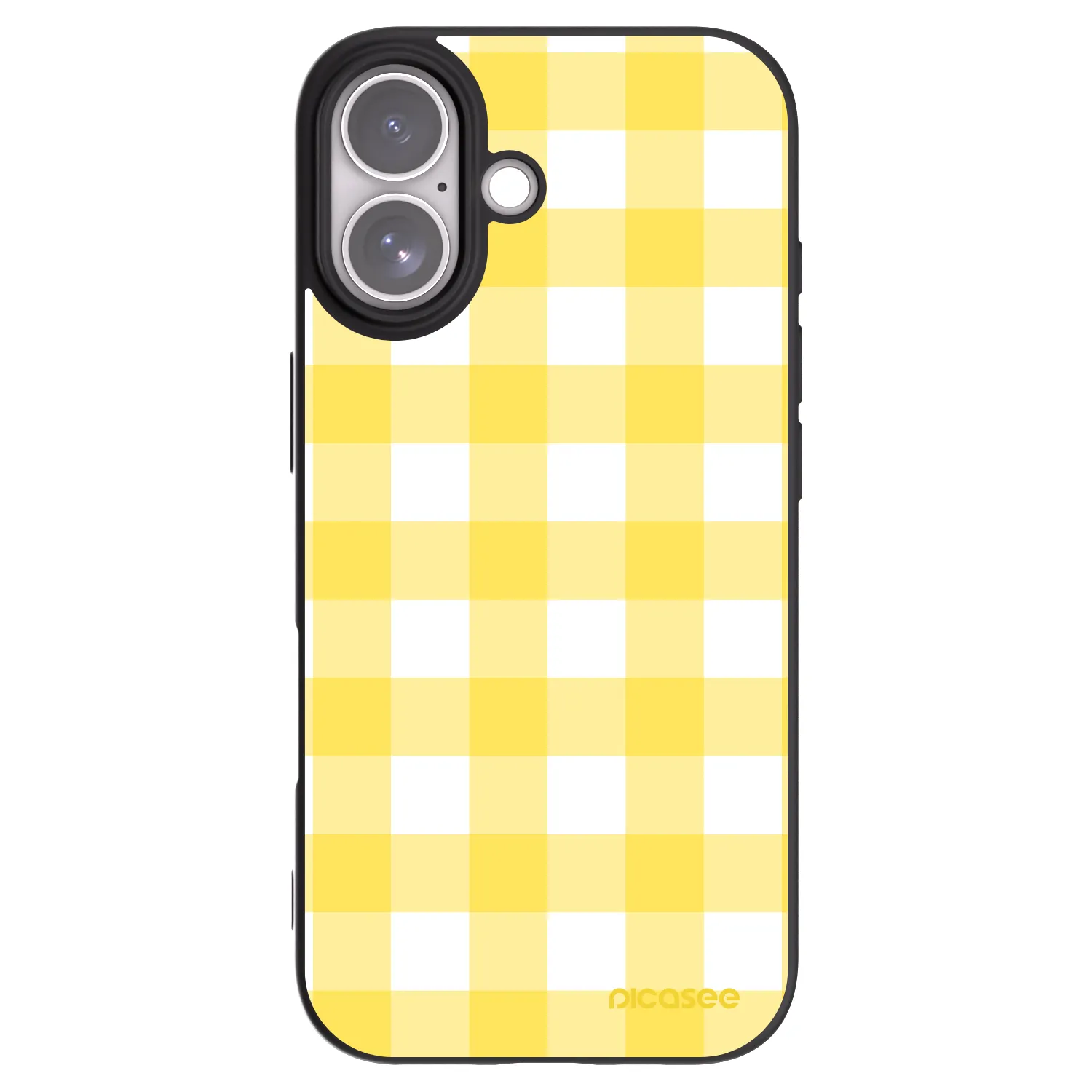Picasee silikonový černý obal pro Apple iPhone 17 - Gride lemon