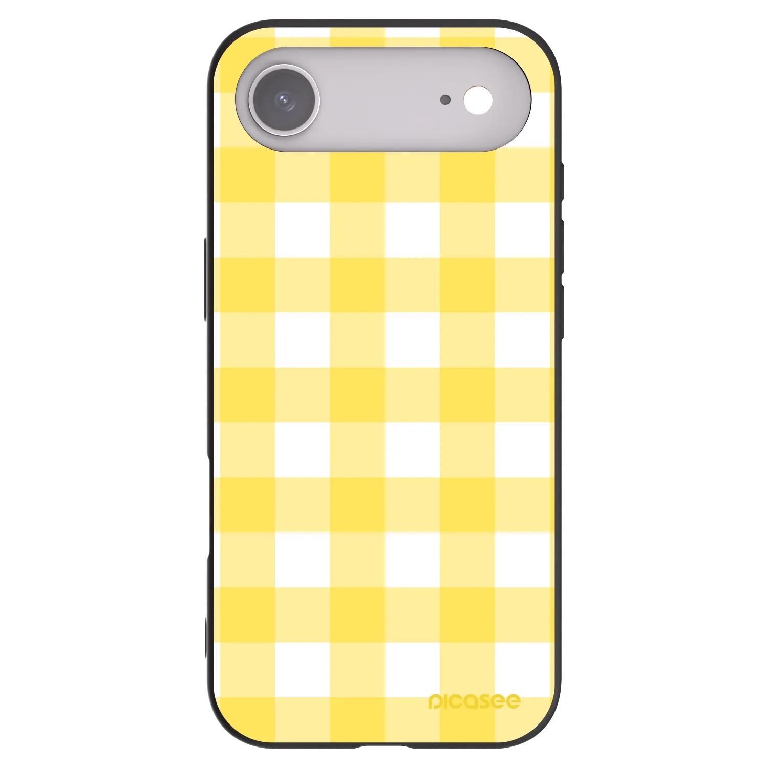 Picasee silikonový černý obal pro Apple iPhone Air - Gride lemon