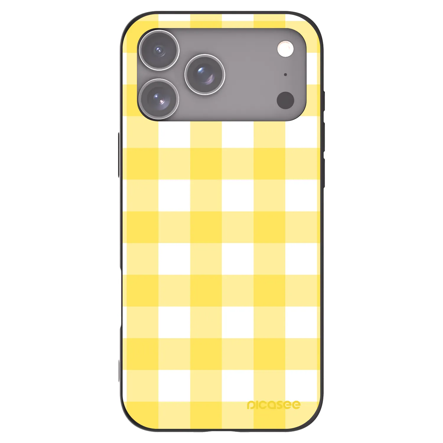 Picasee silikonový černý obal pro Apple iPhone 17 Pro Max - Gride lemon