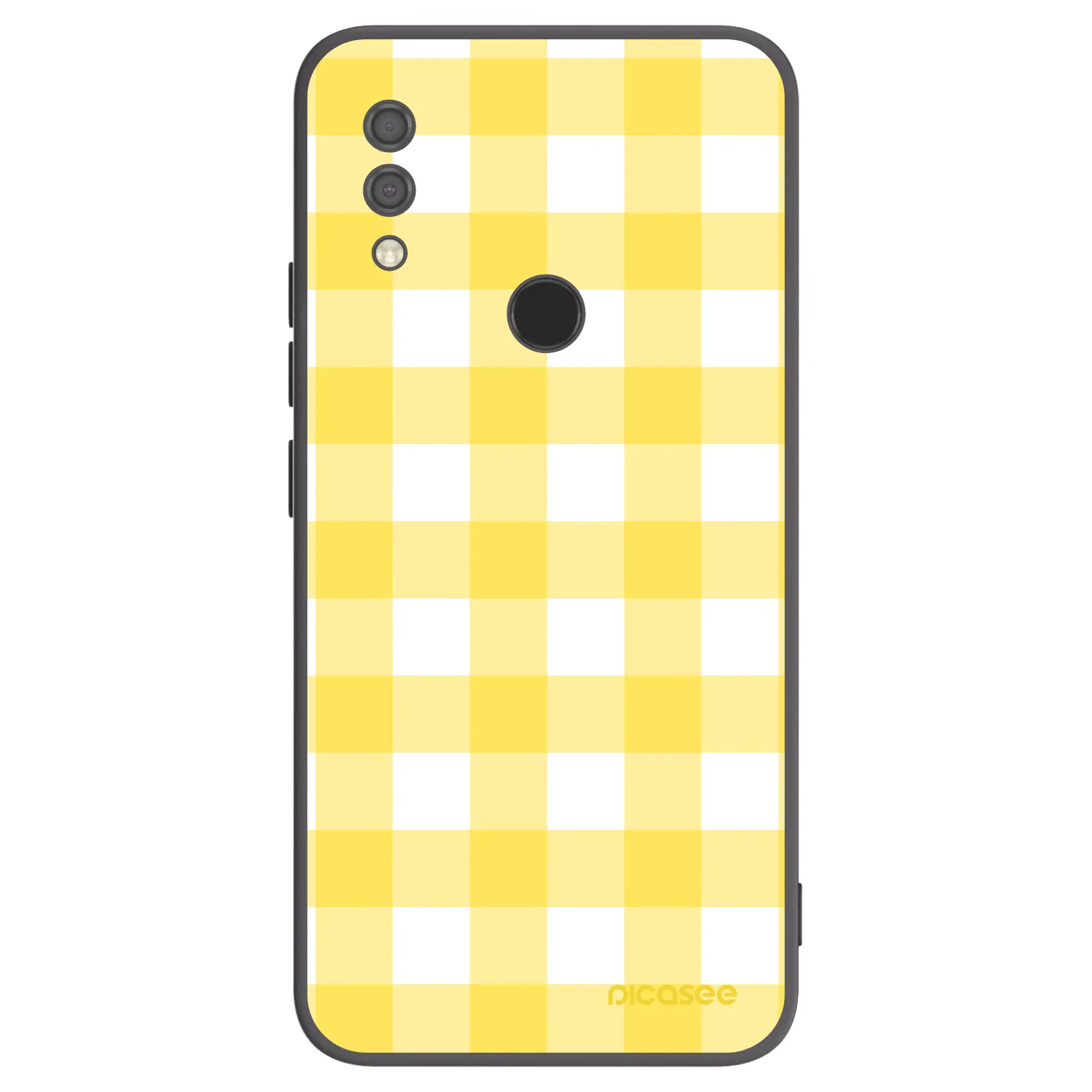 Picasee silikonový černý obal pro Xiaomi Redmi 7 - Gride lemon