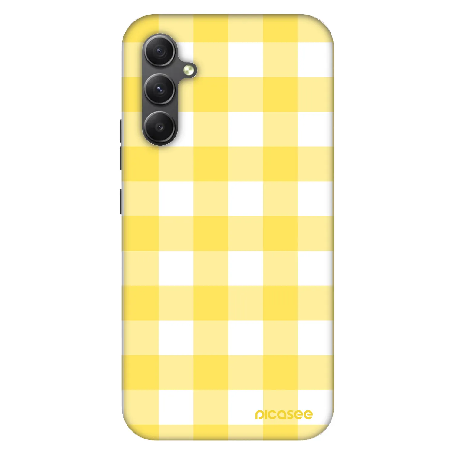 Picasee Fashion Case pro Samsung Galaxy A34 5G A346B - Gride lemon