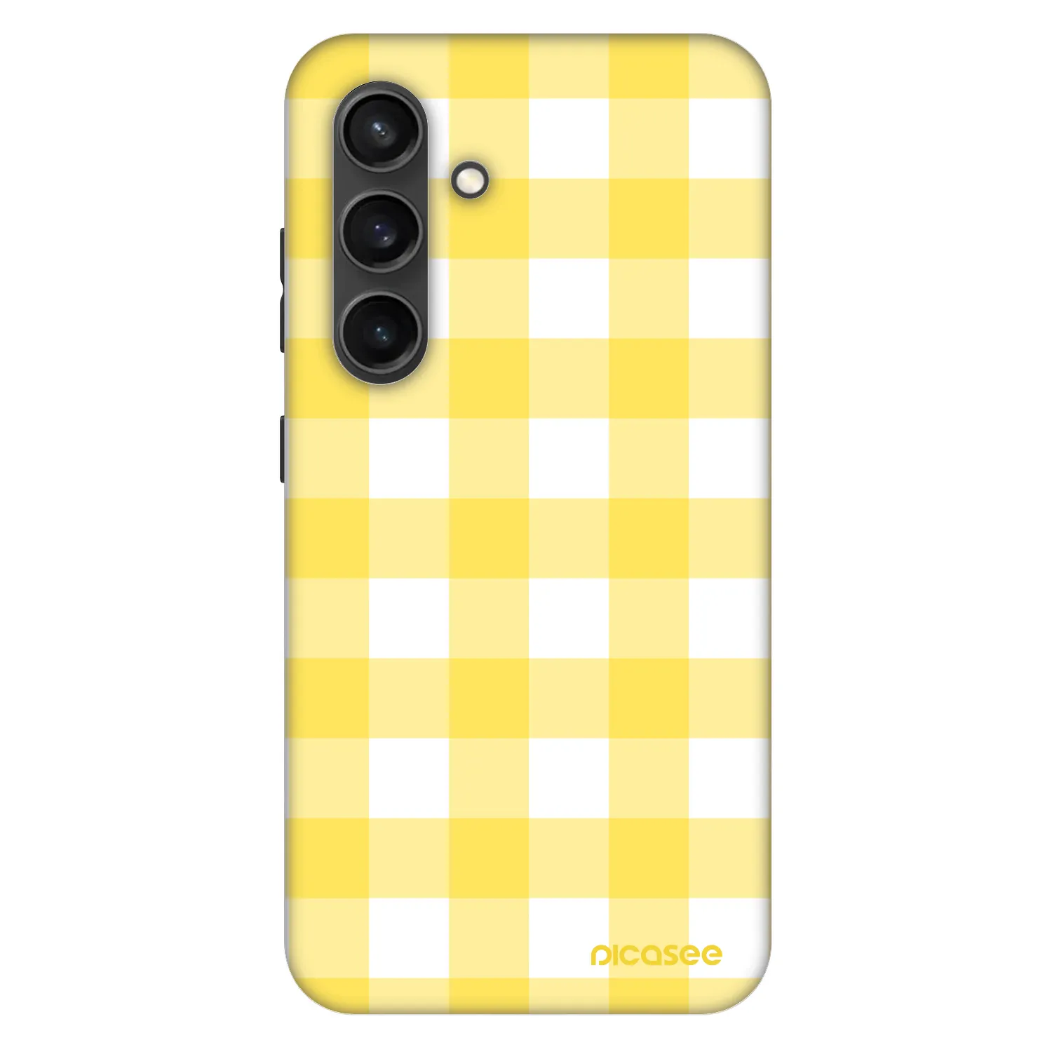 Picasee Fashion Case PowerShare pro Samsung Galaxy S24 S921B 5G - Gride lemon